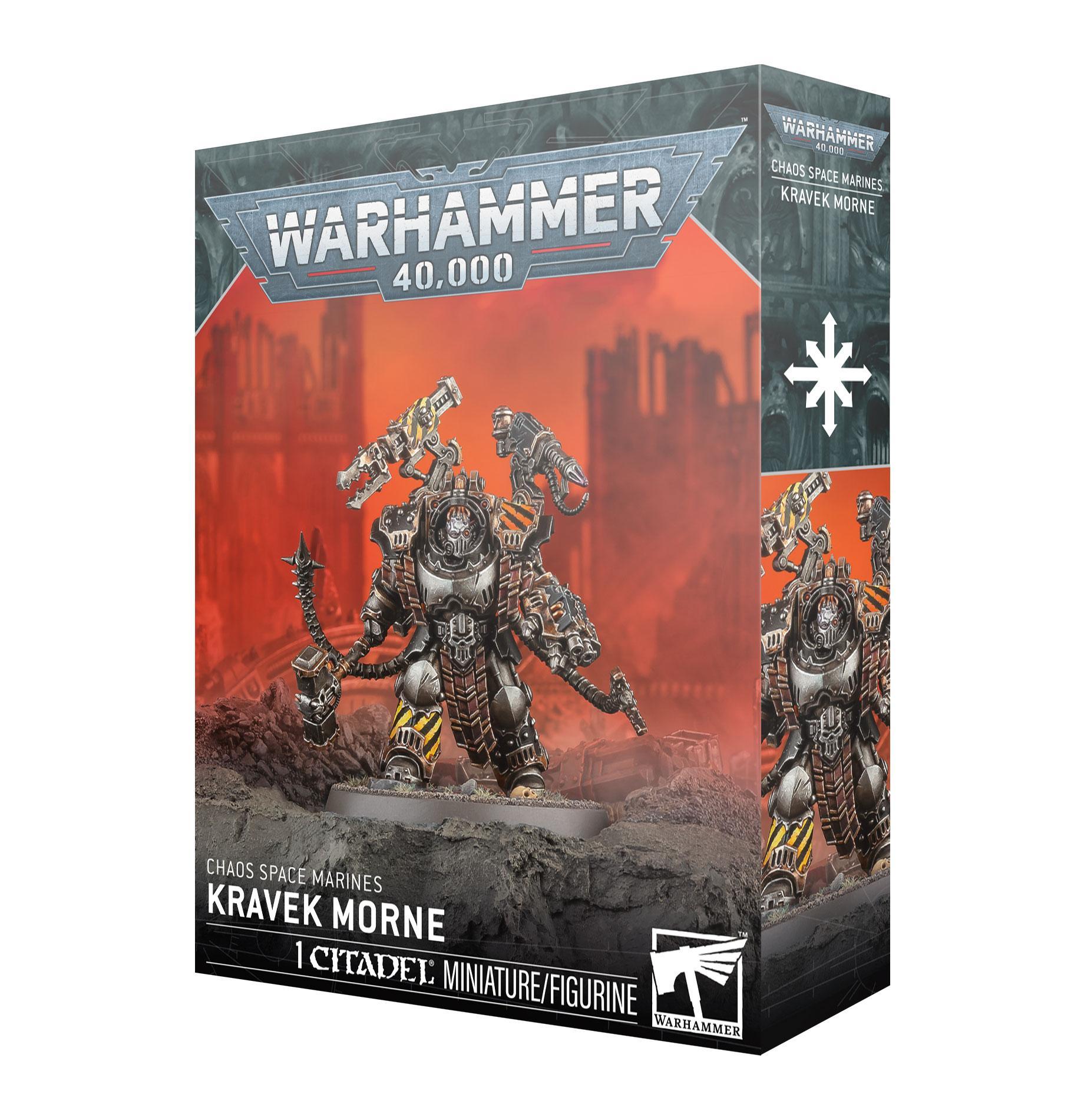 Warhammer 40,000 - Chaos Space Marines: Kravek Morne - The Feisty Goblin Gamehouse -