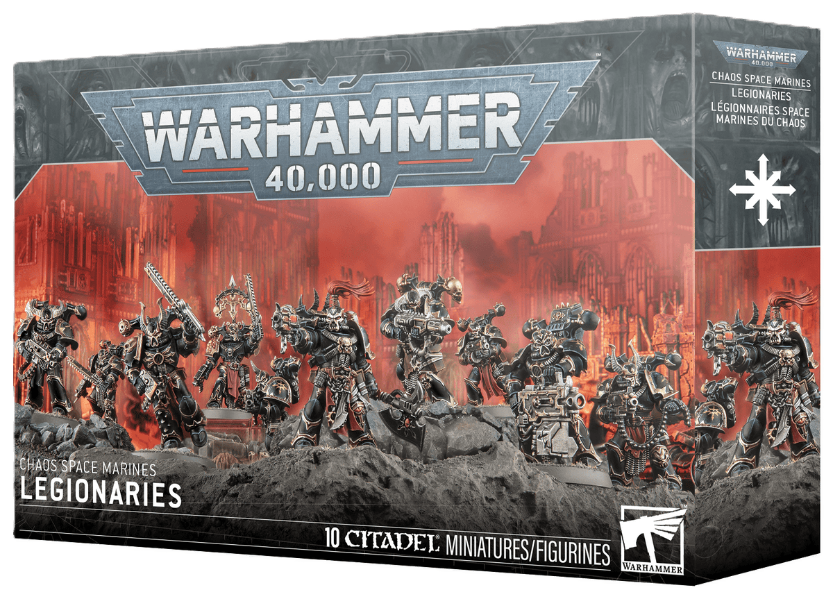 Warhammer 40,000 - Chaos Space Marines: Legionaries - The Feisty Goblin Gamehouse -