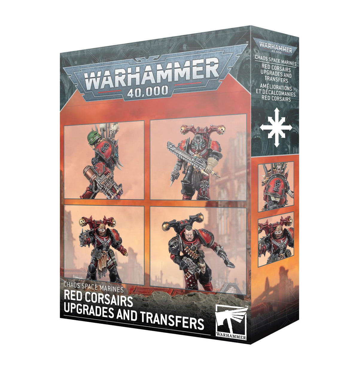 Warhammer 40,000 - Chaos Space Marines: Red Corsairs Upgrades & Transfers - The Feisty Goblin Gamehouse -
