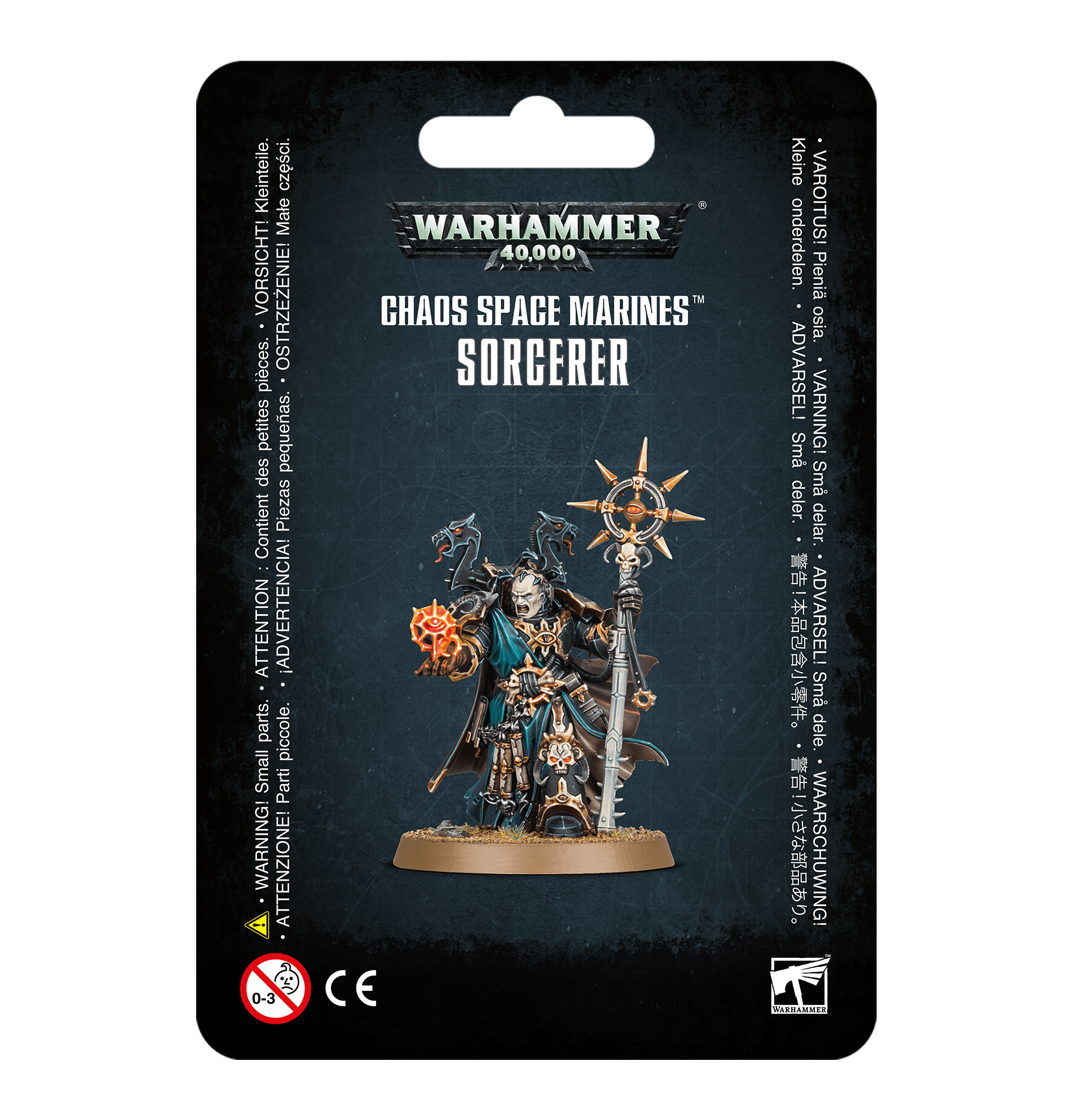 Warhammer 40,000 - Chaos Space Marines: Sorcerer - The Feisty Goblin Gamehouse -