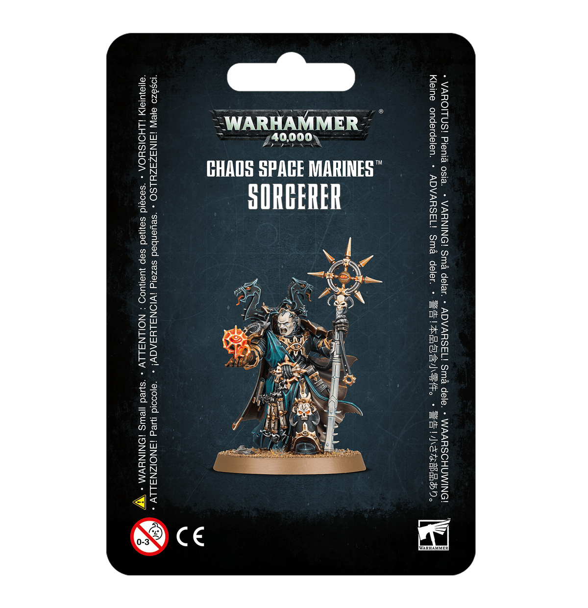 Warhammer 40,000 - Chaos Space Marines: Sorcerer - The Feisty Goblin Gamehouse -