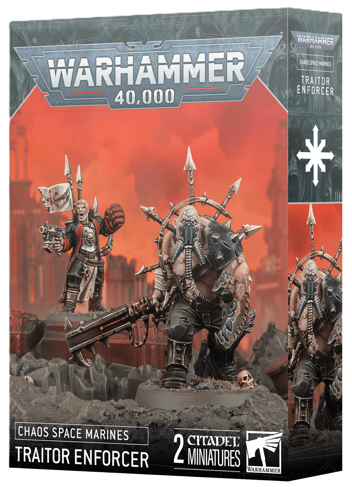 Warhammer 40,000 - Chaos Space Marines: Traitor Enforcer - The Feisty Goblin Gamehouse -
