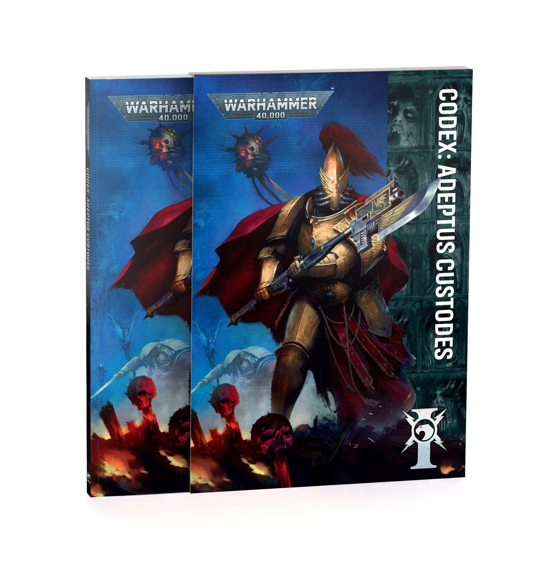 Warhammer 40,000 - Codex: Adeptus Custodes (English) - The Feisty Goblin Gamehouse -