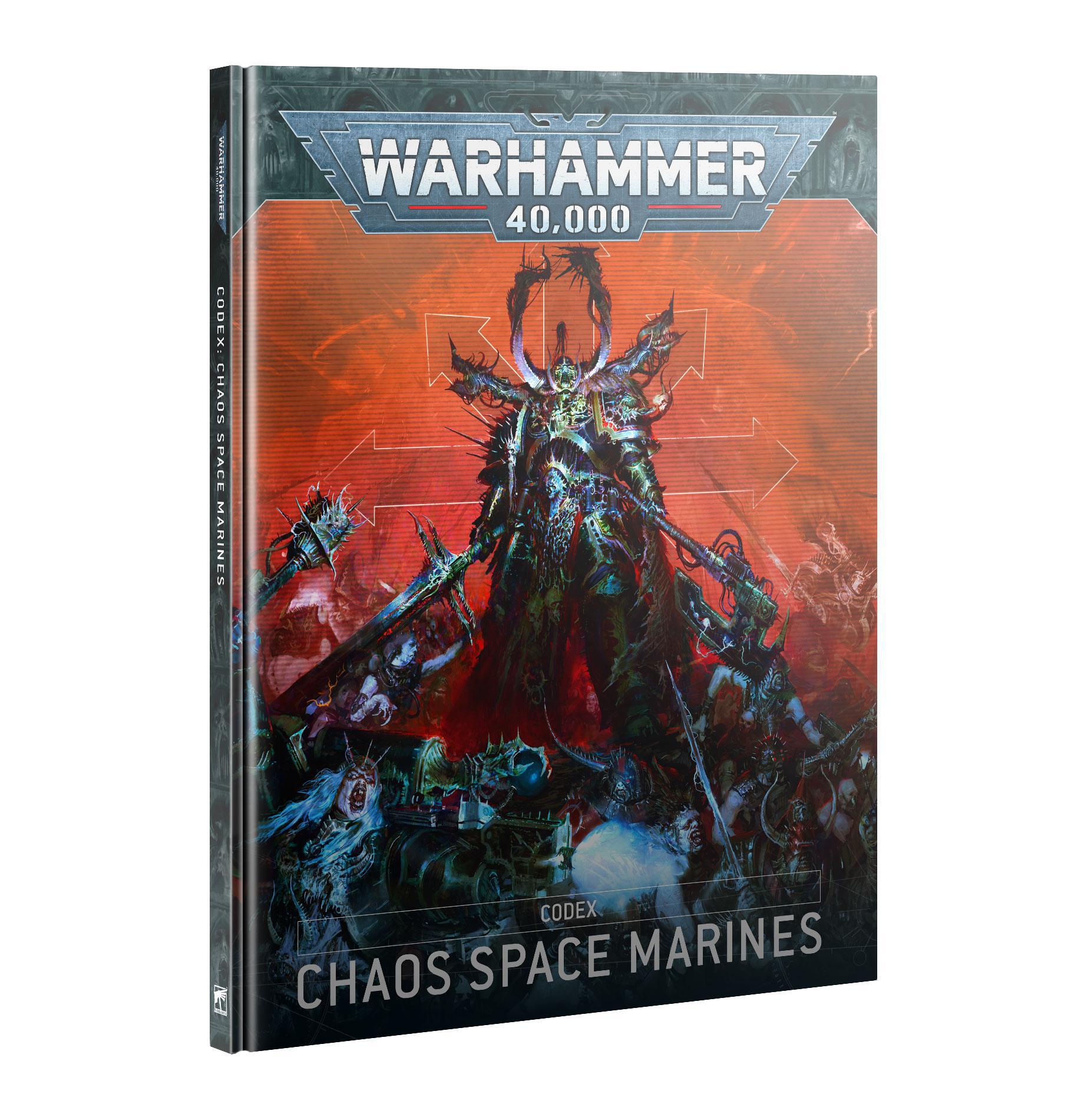 Warhammer 40,000 - Codex: Chaos Space Marines (English) - The Feisty Goblin Gamehouse -