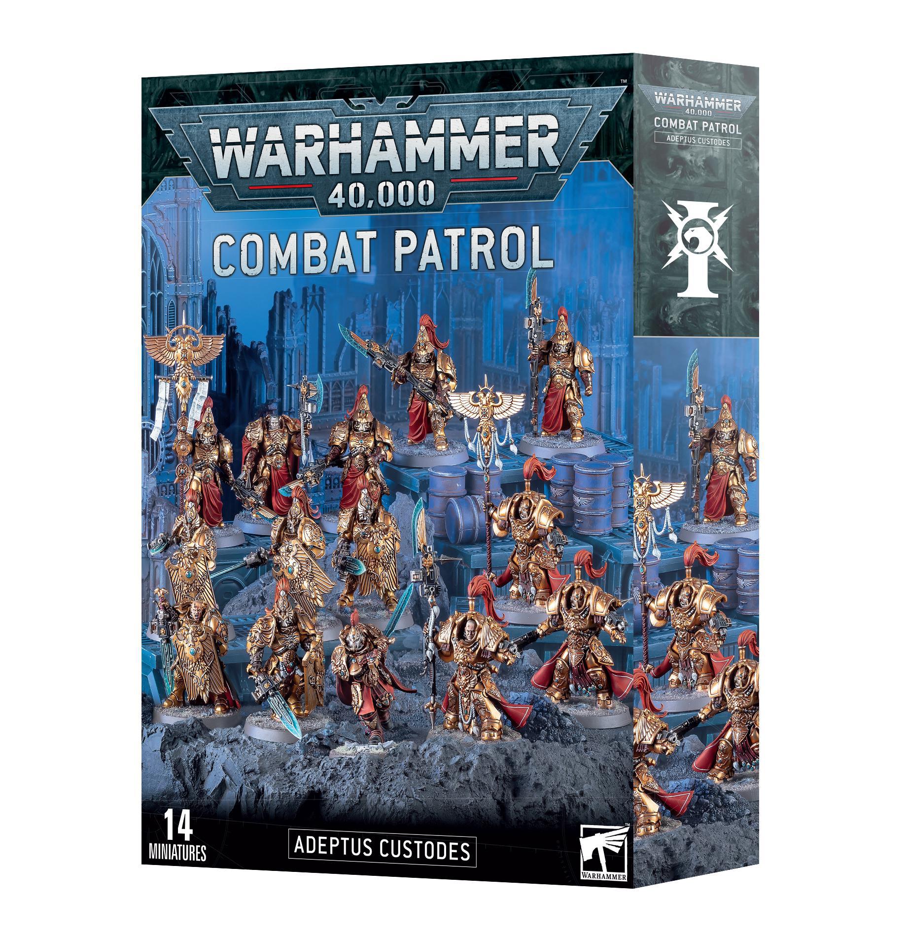 Warhammer 40,000 - Combat Patrol: Adeptus Custodes - The Feisty Goblin Gamehouse -