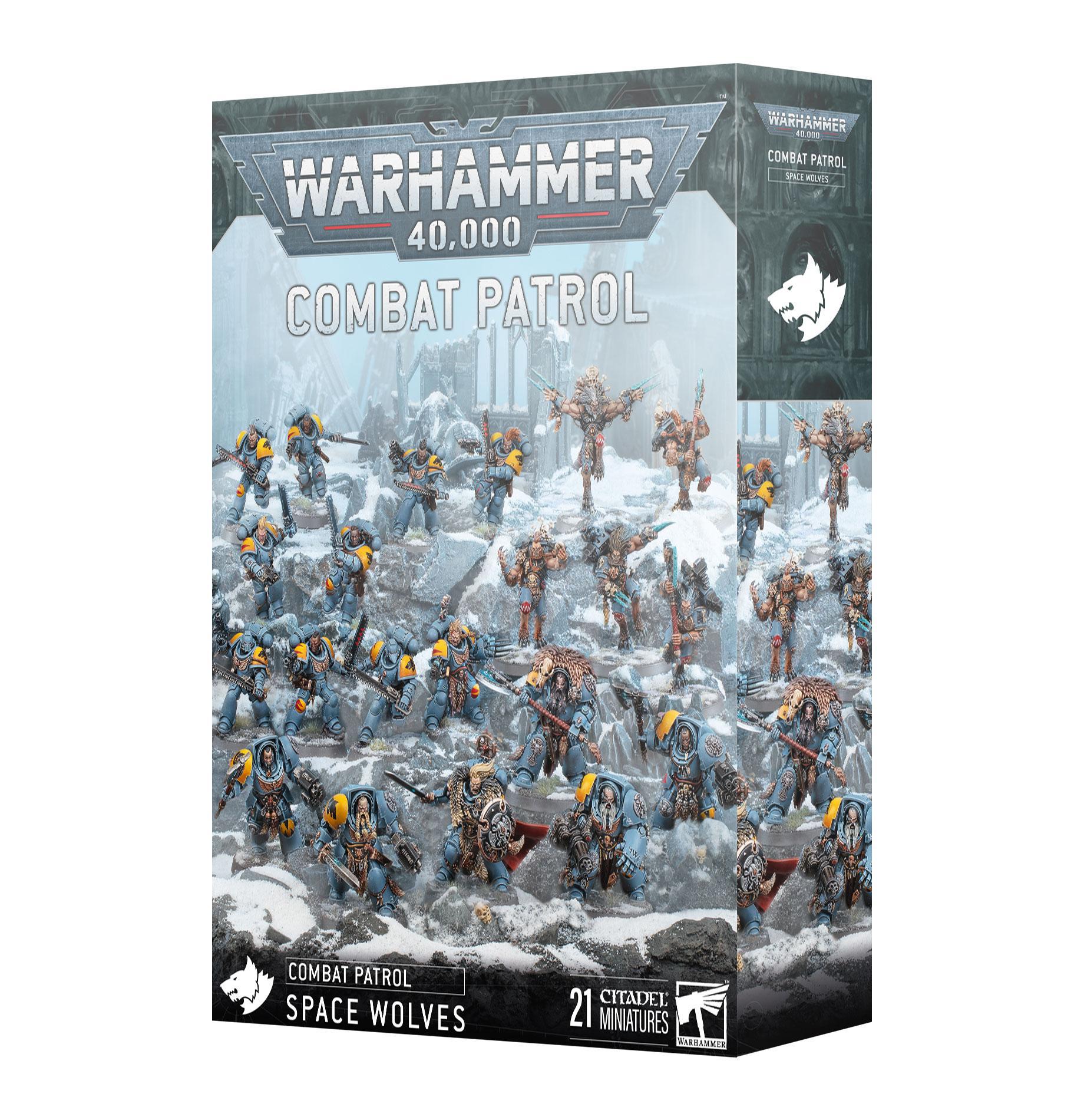 Warhammer 40,000 - Combat Patrol: Space Wolves - The Feisty Goblin Gamehouse -