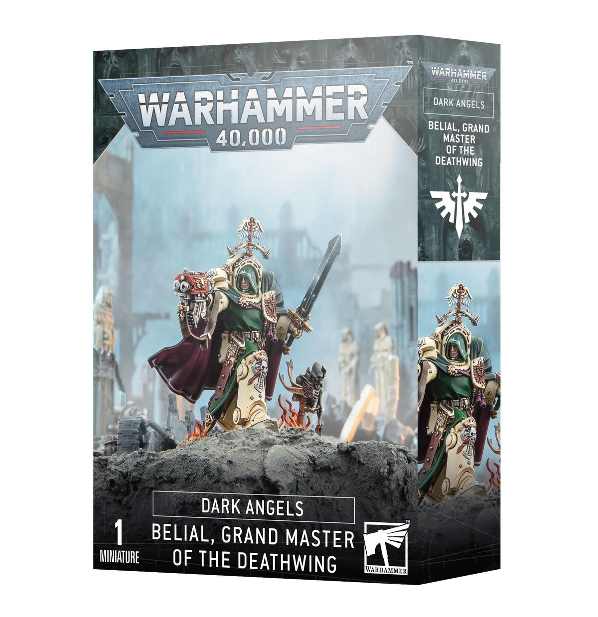 Warhammer 40,000 - Dark Angels: Belial Grand Master Of The Deathwing - The Feisty Goblin Gamehouse -
