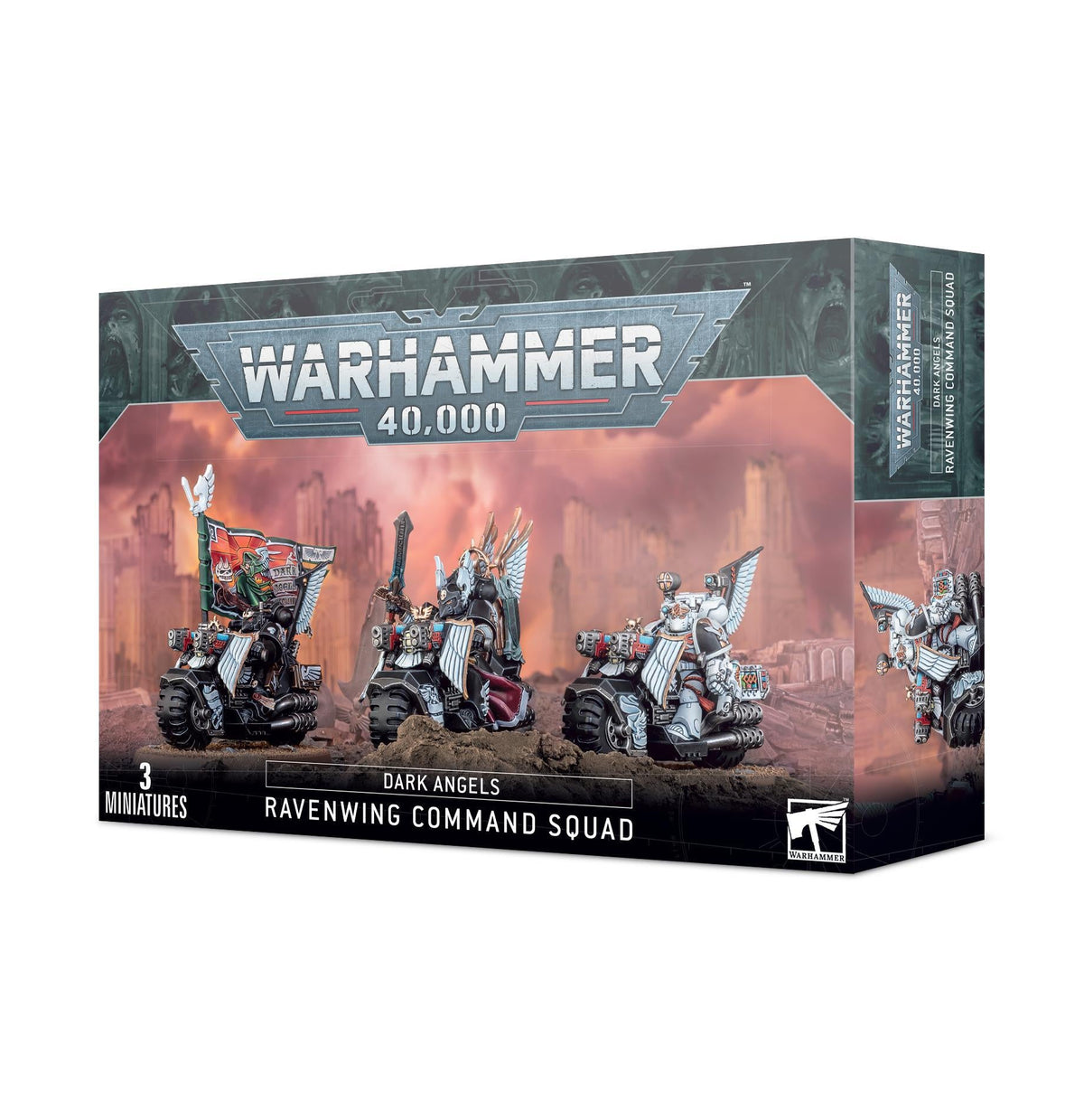 Warhammer 40,000 - Dark Angels: Ravenwing Command Squad - The Feisty Goblin Gamehouse -