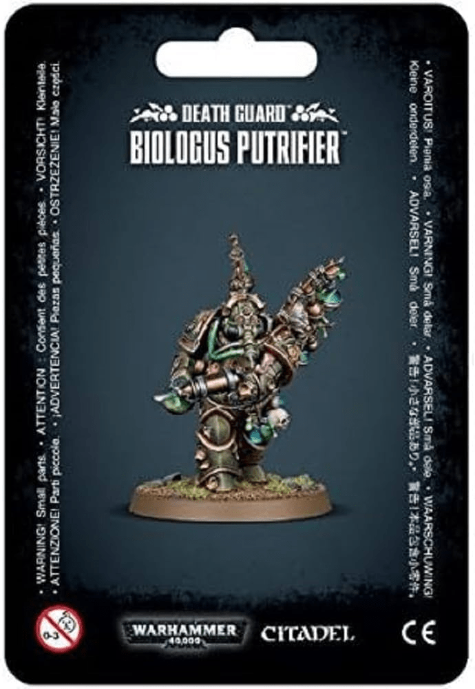 Warhammer 40,000 - Death Guard: Biologus Putrifier - The Feisty Goblin Gamehouse -