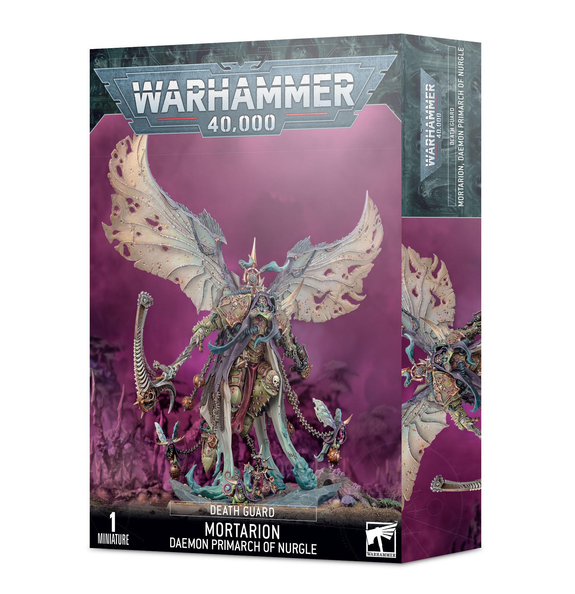 Warhammer 40,000 - Death Guard: Mortarion, Daemon Primarch of Nurgle - The Feisty Goblin Gamehouse -