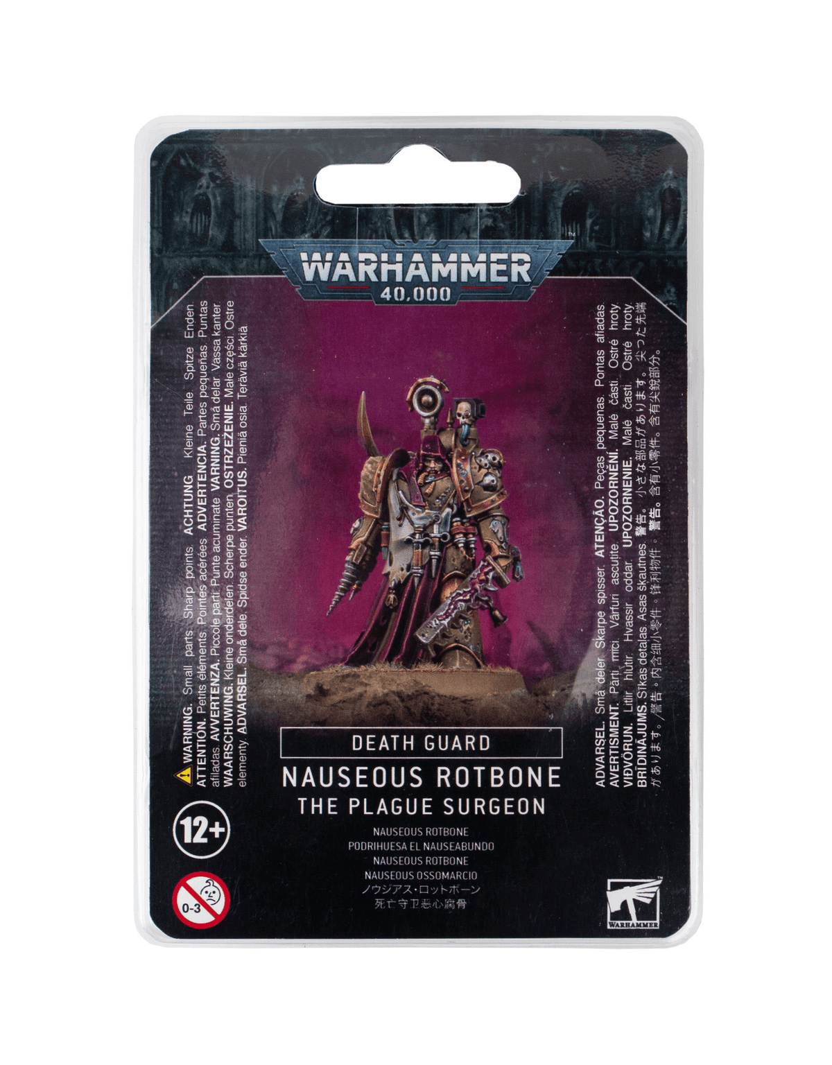 Warhammer 40,000 - Death Guard: Nauseous Rotbone - The Feisty Goblin Gamehouse -