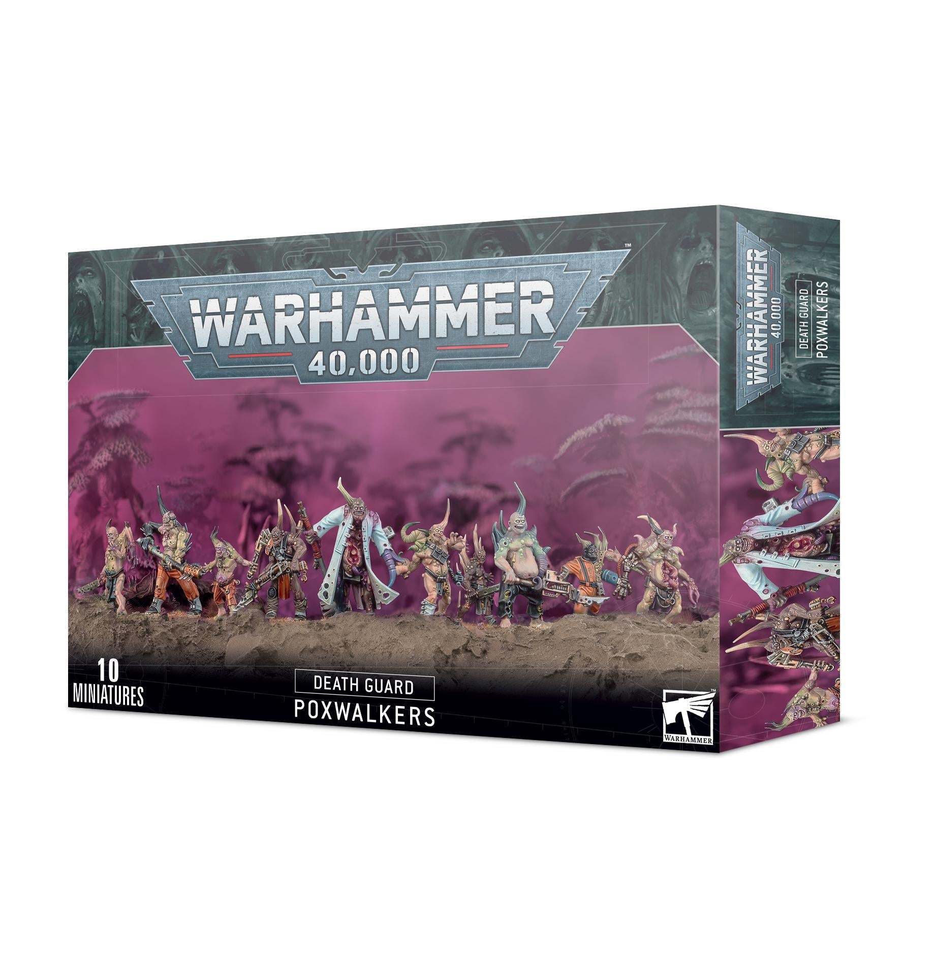 Warhammer 40,000 - Death Guard: Poxwalkers - The Feisty Goblin Gamehouse -