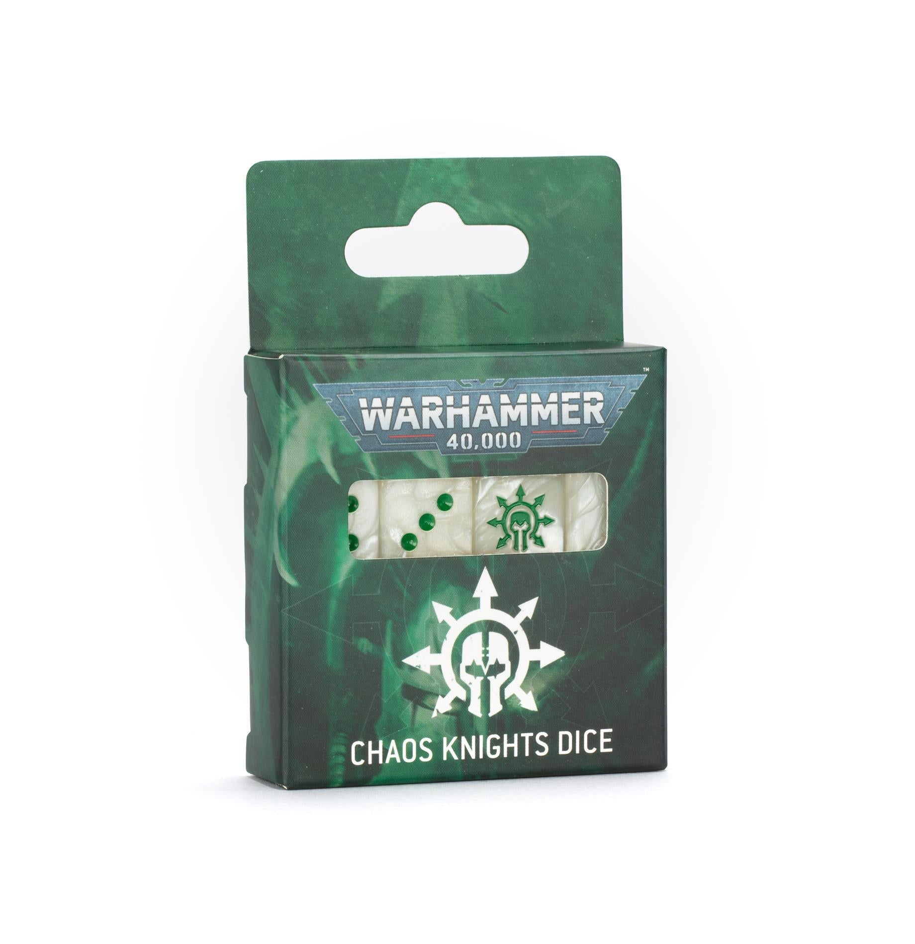 Warhammer 40,000 - Dice: Chaos Knights - The Feisty Goblin Gamehouse -