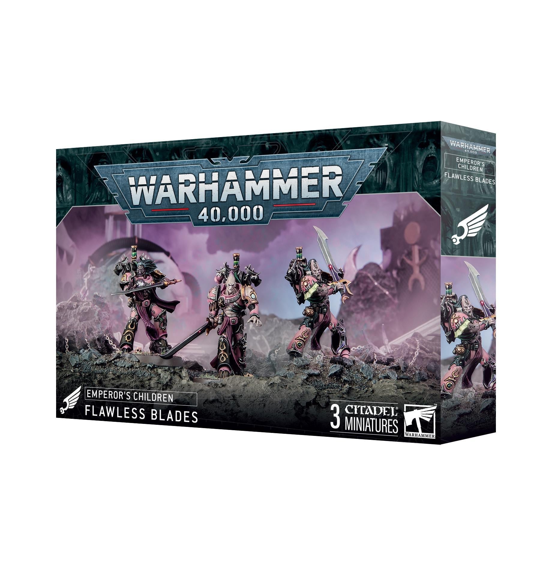 Warhammer 40,000 - Emperor's Children: Flawless Blades - The Feisty Goblin Gamehouse -