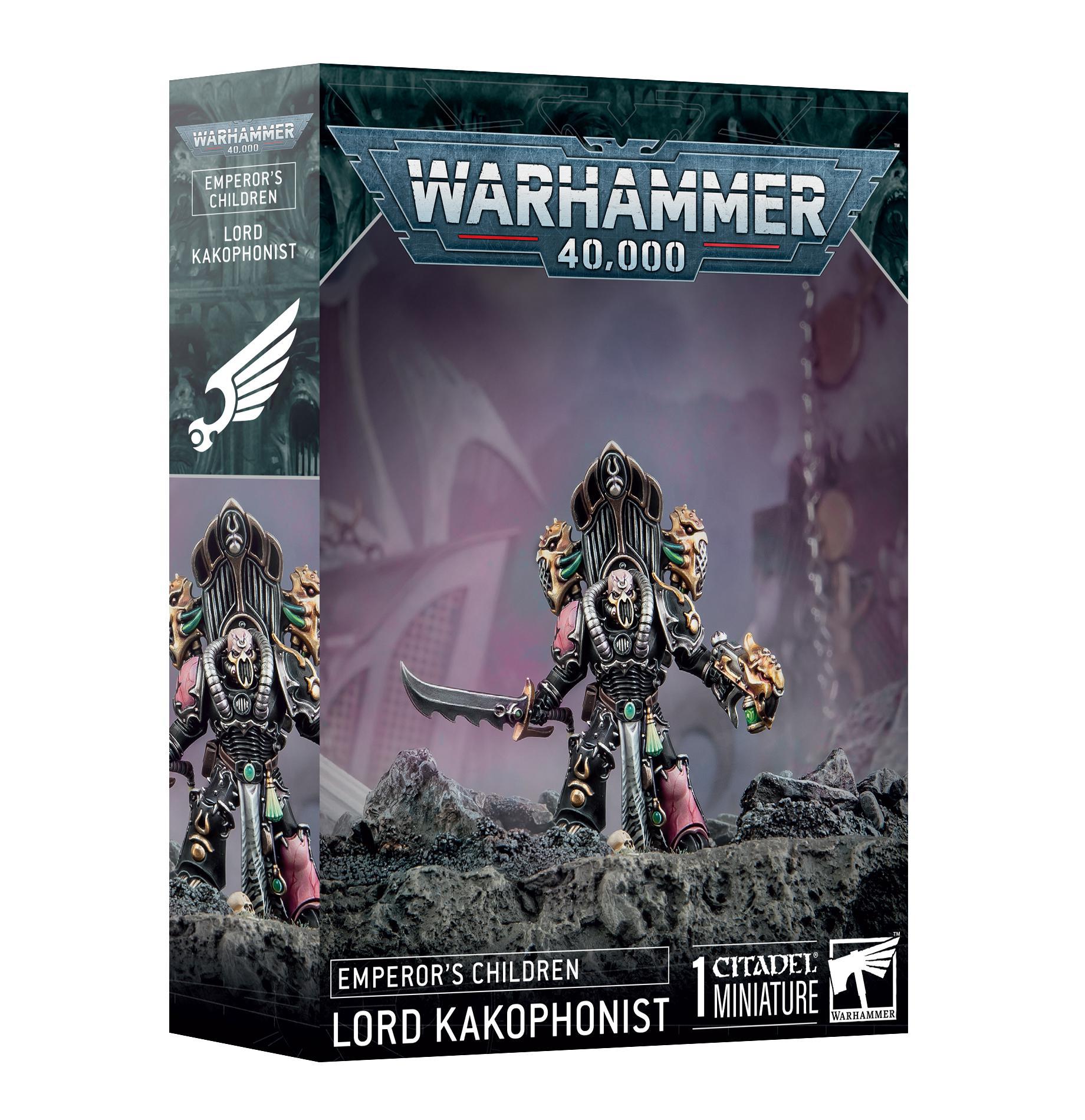 Warhammer 40,000 - Emperor's Children: Lord Kakophonist - The Feisty Goblin Gamehouse -