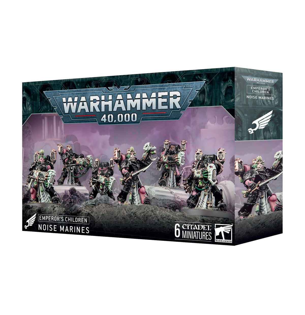 Warhammer 40,000 - Emperor's Children: Noise Marines - The Feisty Goblin Gamehouse -