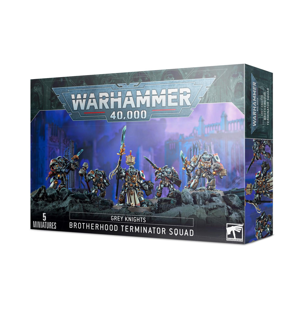 Warhammer 40,000 - Grey Knights: Brotherhood Terminator Squad - The Feisty Goblin Gamehouse -