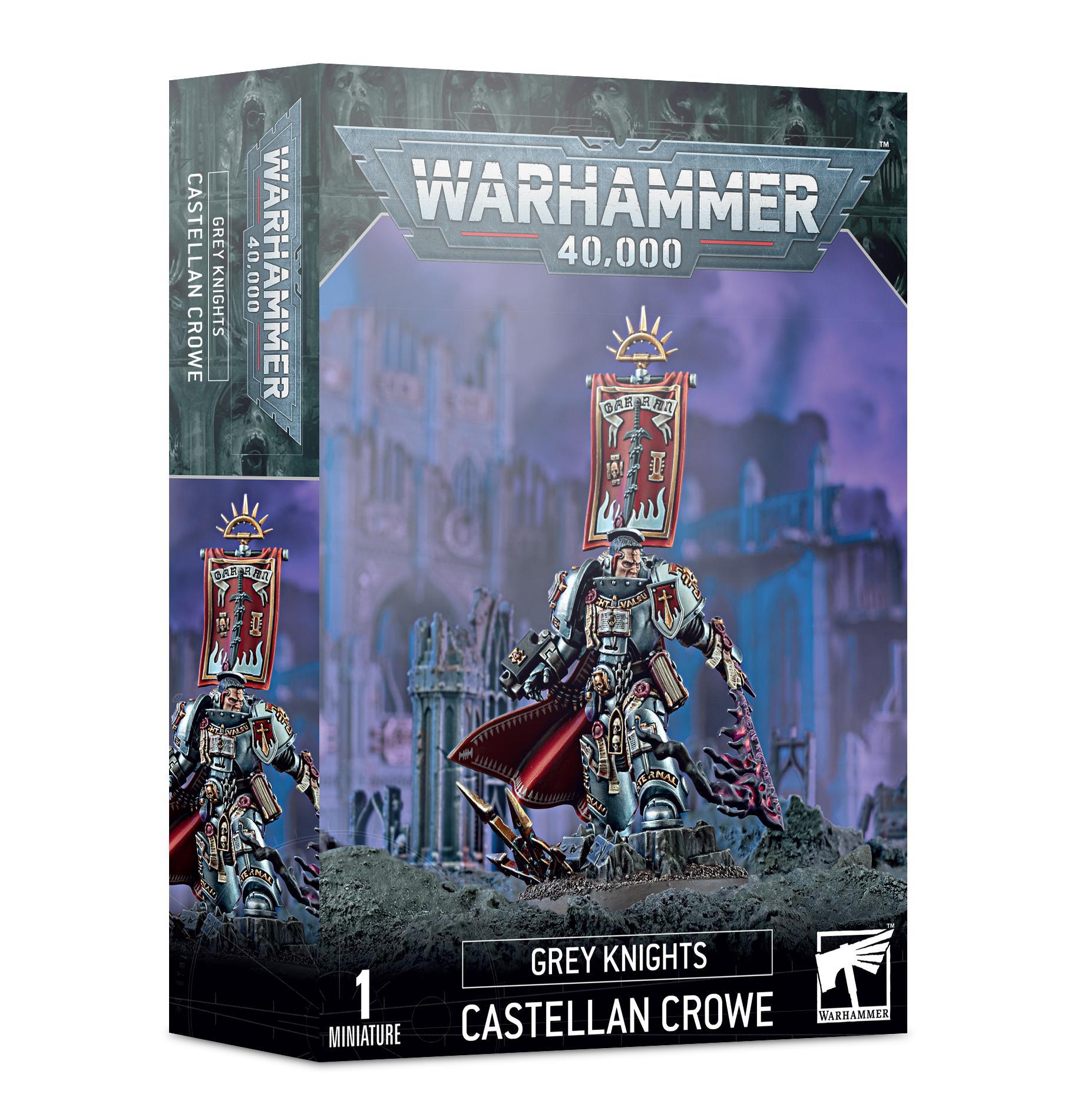 Warhammer 40,000 - Grey Knights: Castellan Crowe - The Feisty Goblin Gamehouse -