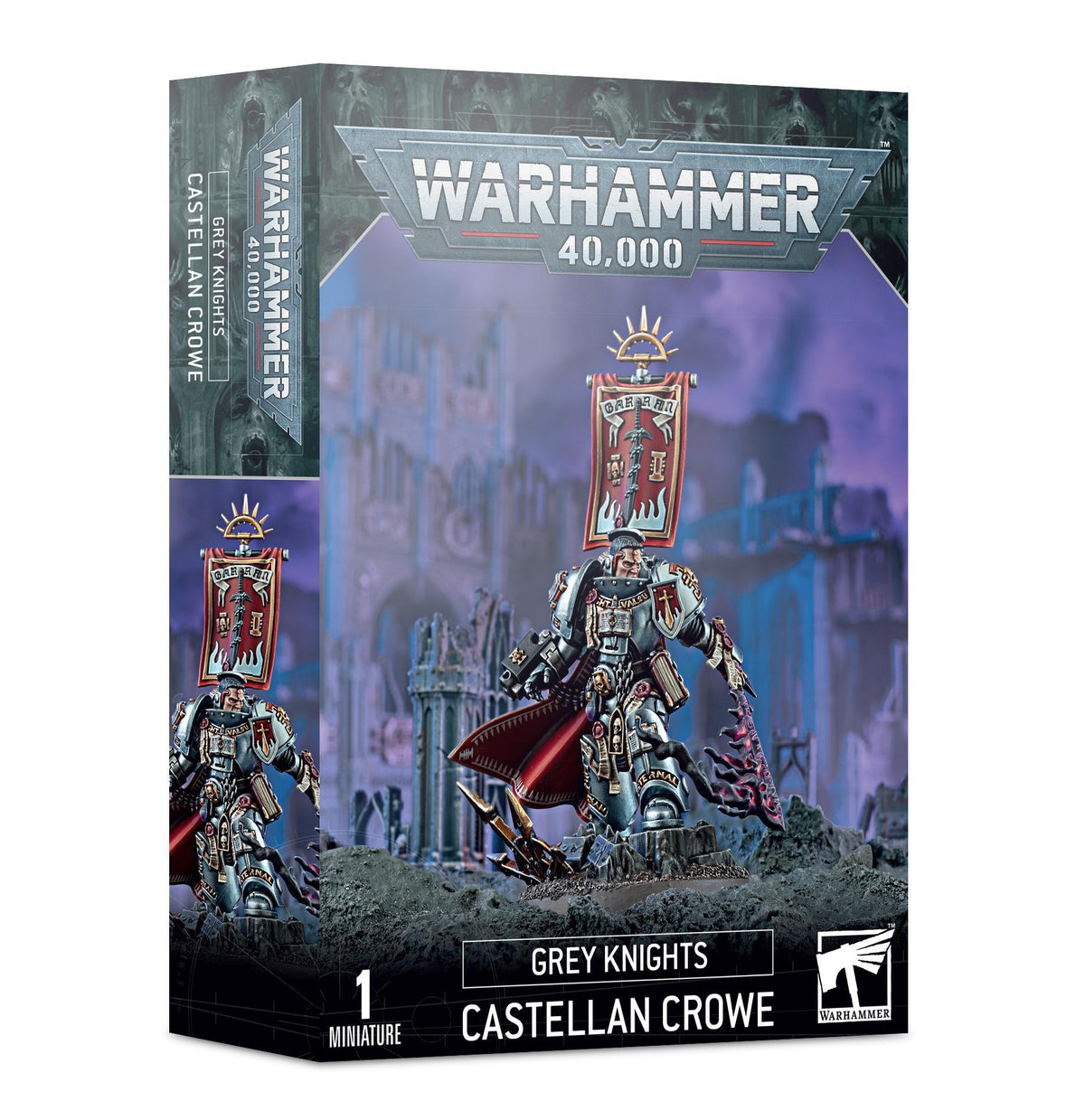 Warhammer 40,000 - Grey Knights: Castellan Crowe - The Feisty Goblin Gamehouse -