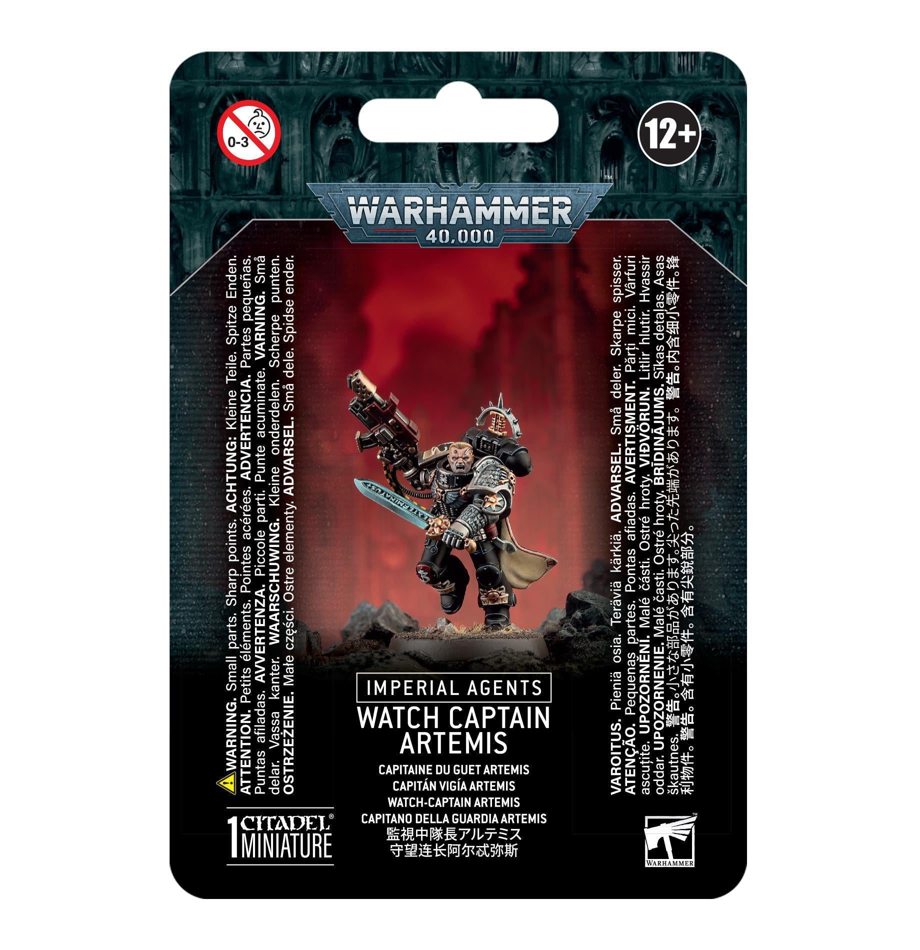 Warhammer 40,000 - Imperial Agents: Deathwatch Captain Artemis - The Feisty Goblin Gamehouse -