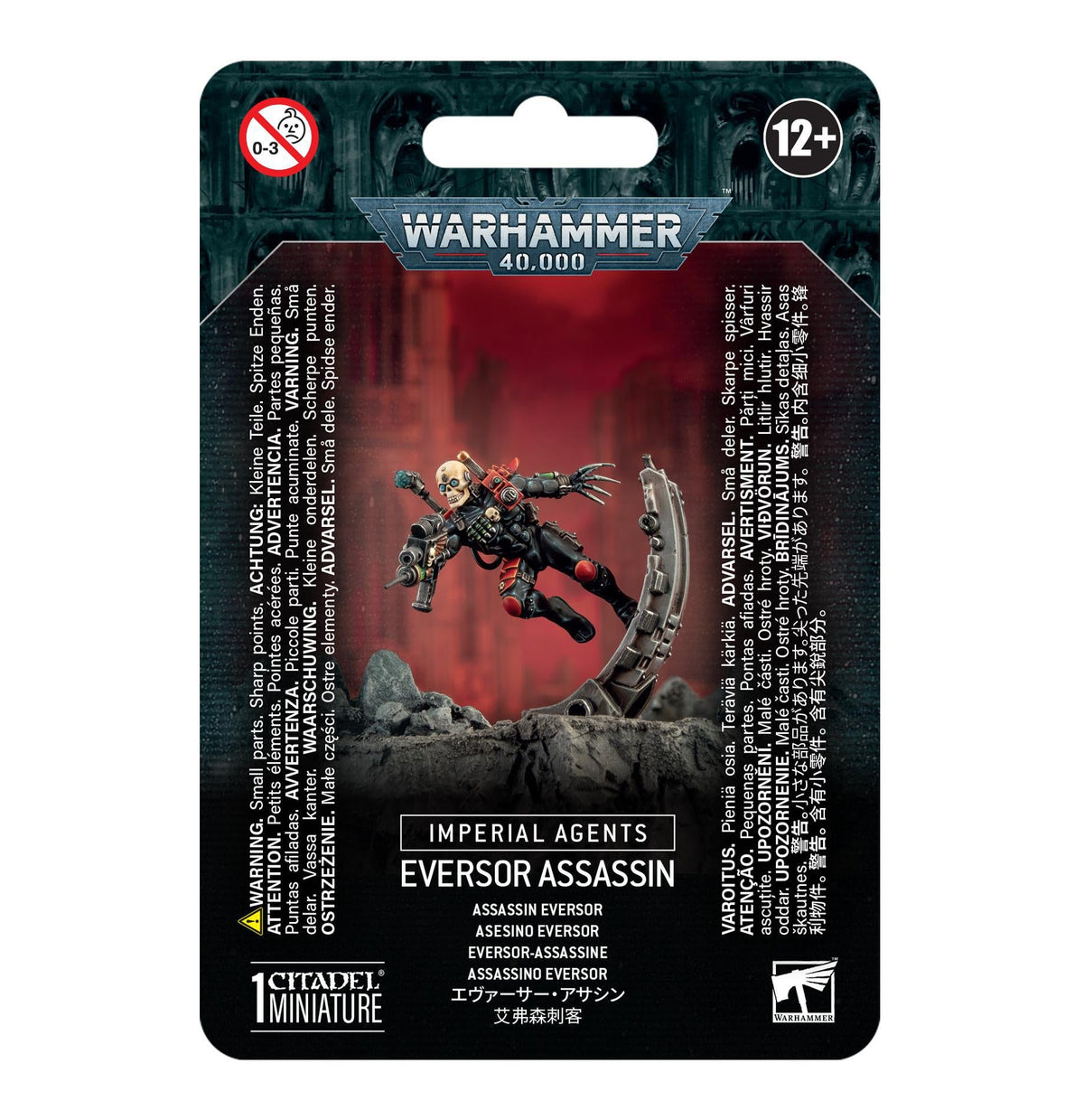 Warhammer 40,000 - Imperial Agents: Eversor Assassin - The Feisty Goblin Gamehouse -