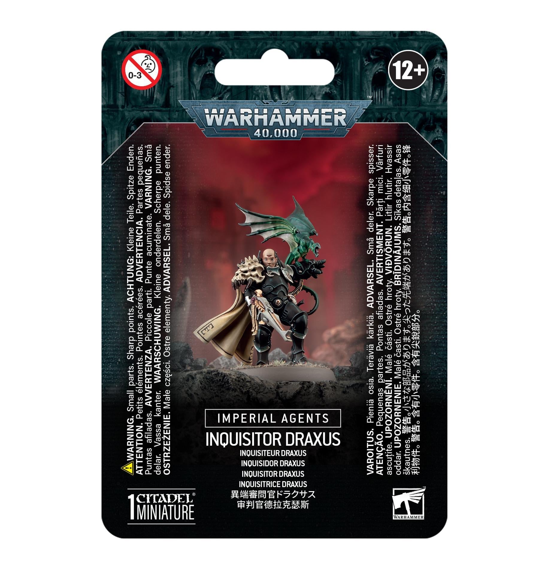 Warhammer 40,000 - Imperial Agents: Inquisitor Draxus - The Feisty Goblin Gamehouse -