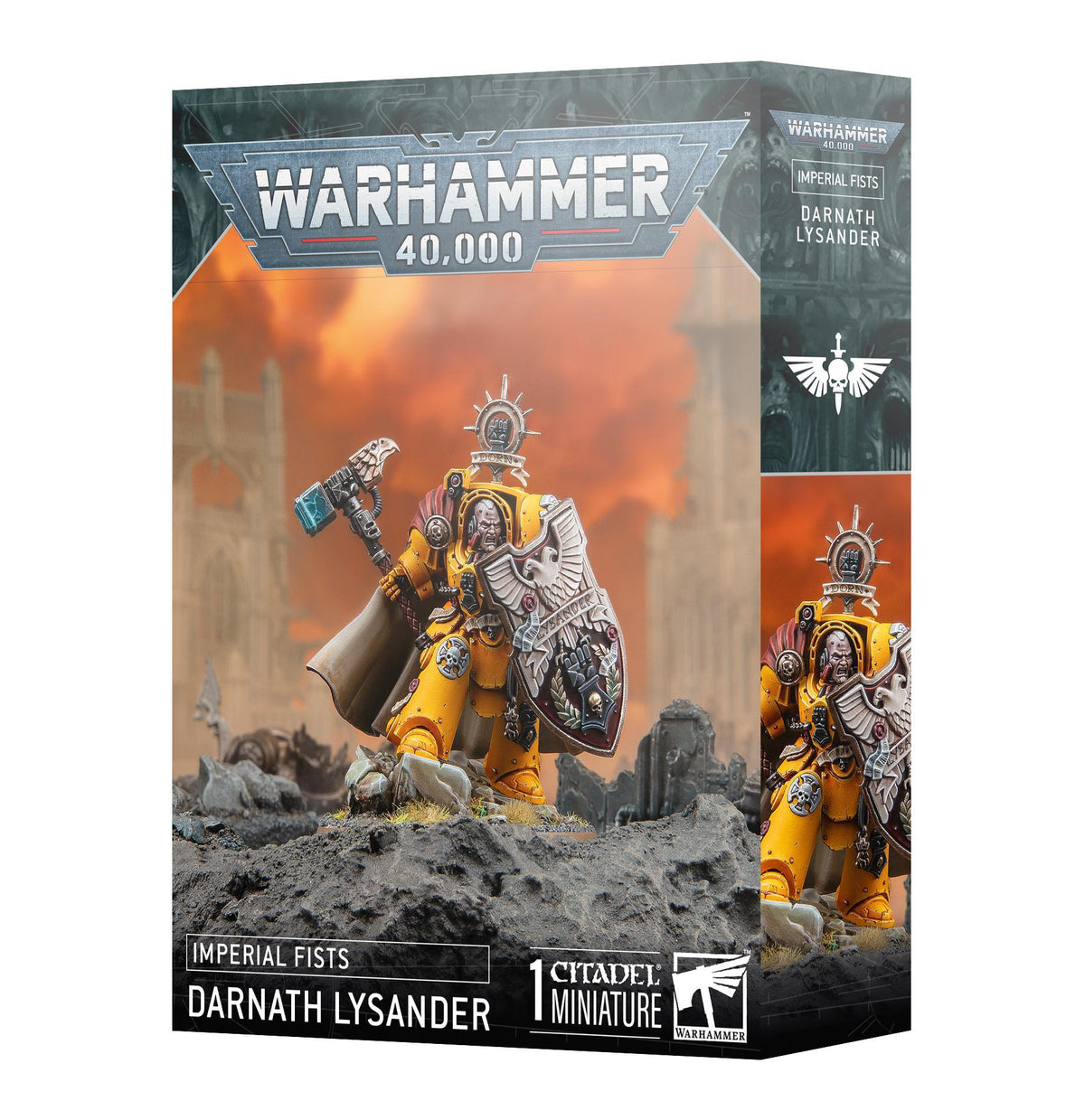 Warhammer 40,000 - Imperial Fists: Darnath Lysander - The Feisty Goblin Gamehouse -
