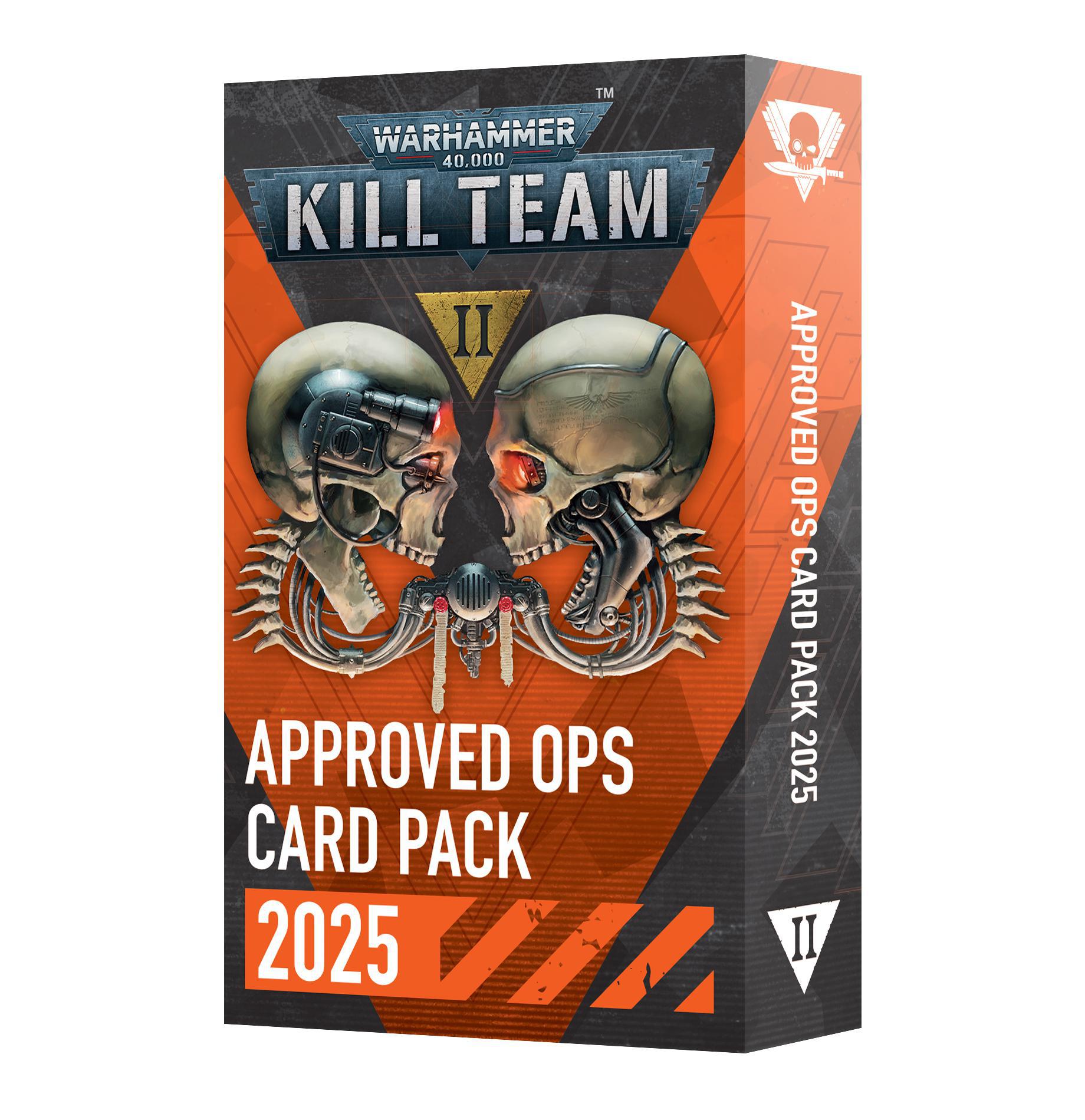 Warhammer 40,000 - Kill Team: Approved Ops Cards 2025 (English) - The Feisty Goblin Gamehouse -