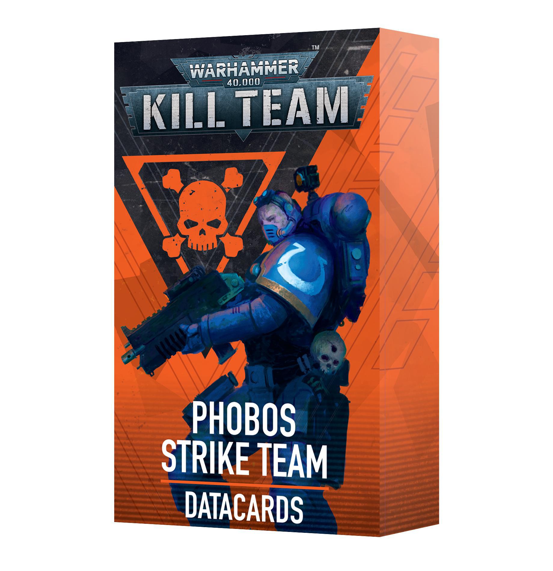 Warhammer 40,000 - Kill Team Datacards: Phobos Strike Team - The Feisty Goblin Gamehouse -
