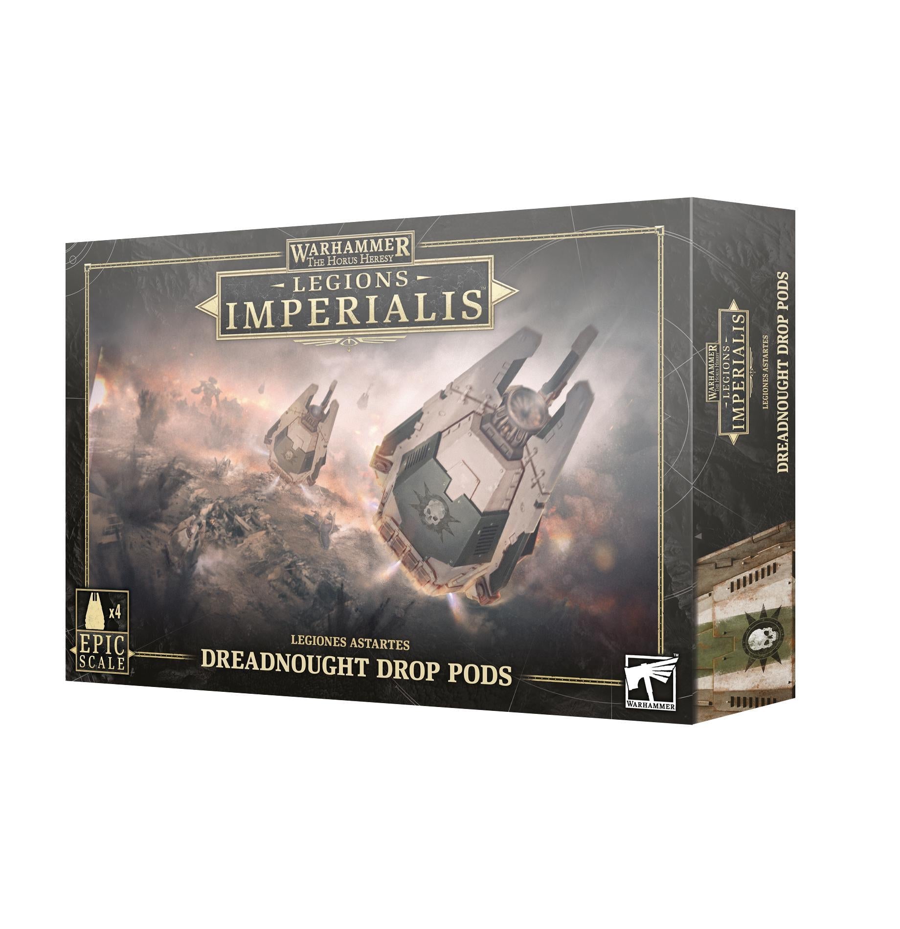 Warhammer 40,000 - Legions Imperialis: Dreadnought Drop Pods - The Feisty Goblin Gamehouse -