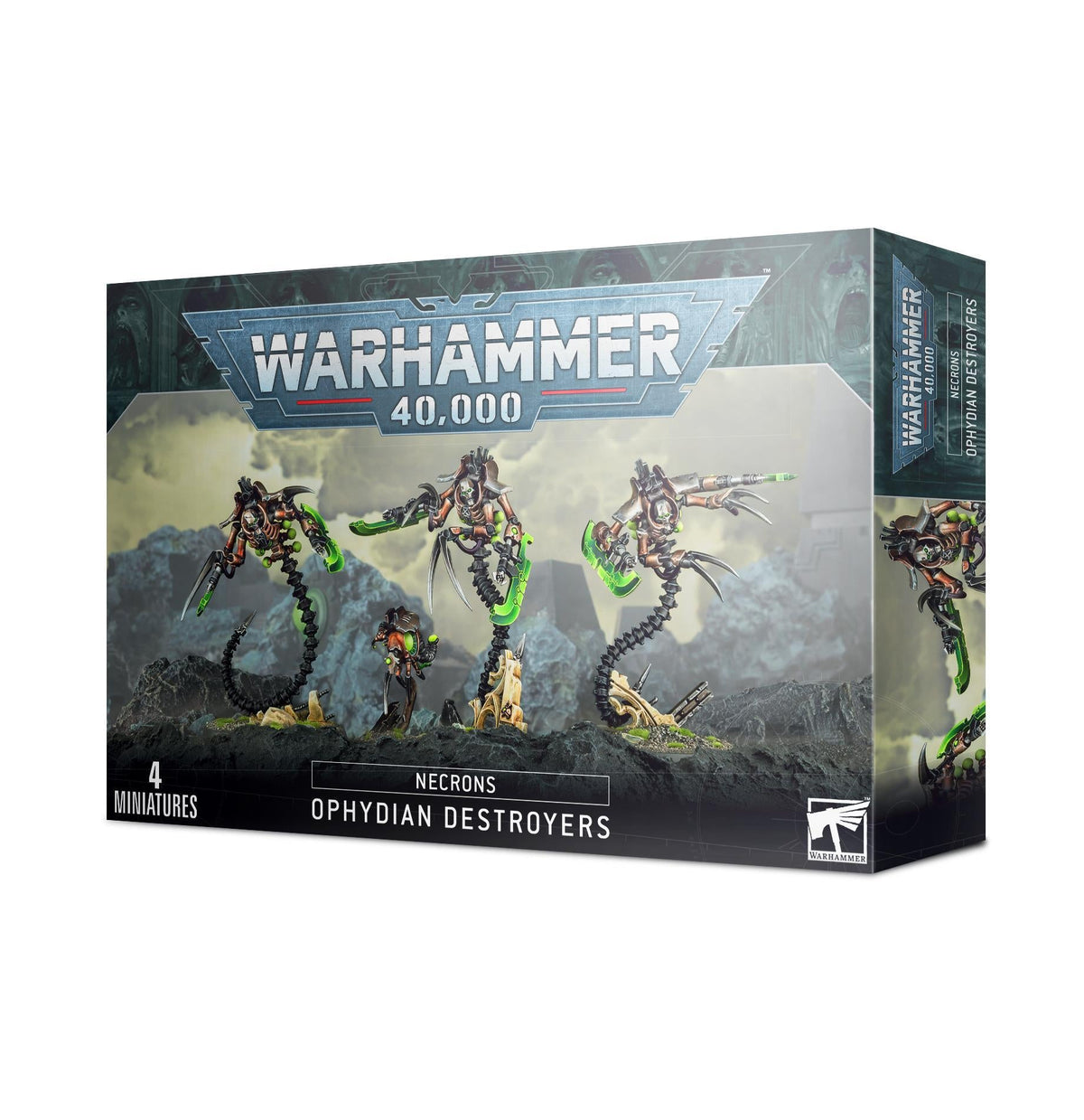 Warhammer 40,000 - Necrons: Ophydian Destroyers - The Feisty Goblin Gamehouse -