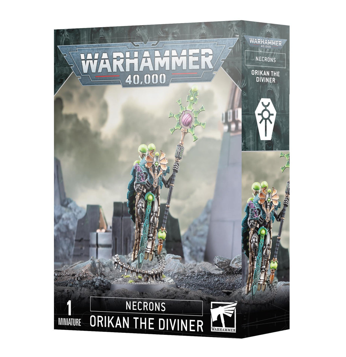 Warhammer 40,000 - Necrons: Orikan the Diviner - The Feisty Goblin Gamehouse -