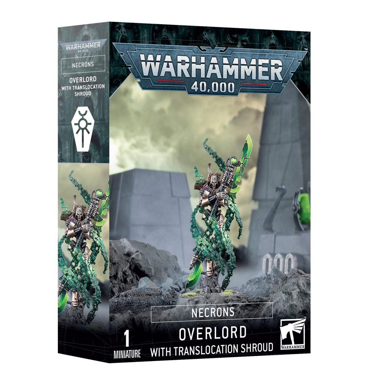 Warhammer 40,000 - Necrons: Overlord + Translocation Shroud - The Feisty Goblin Gamehouse -