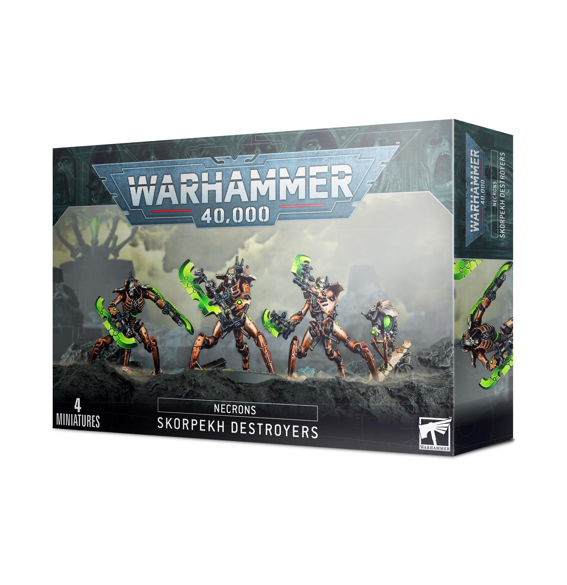 Warhammer 40,000 - Necrons: Skorpekh Destoryers - The Feisty Goblin Gamehouse -
