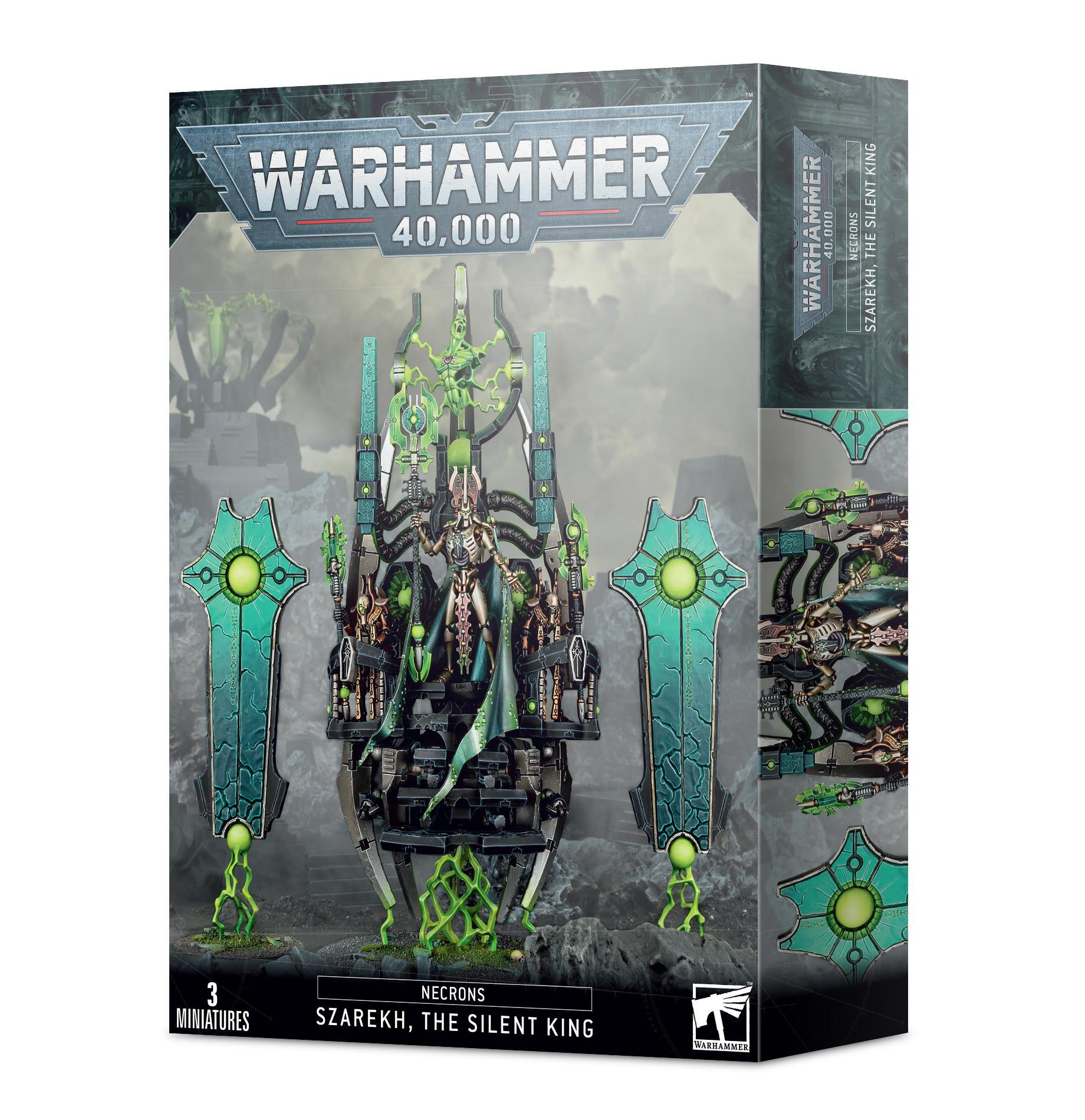 Warhammer 40,000 - Necrons: Szarekh the Silent King - The Feisty Goblin Gamehouse -