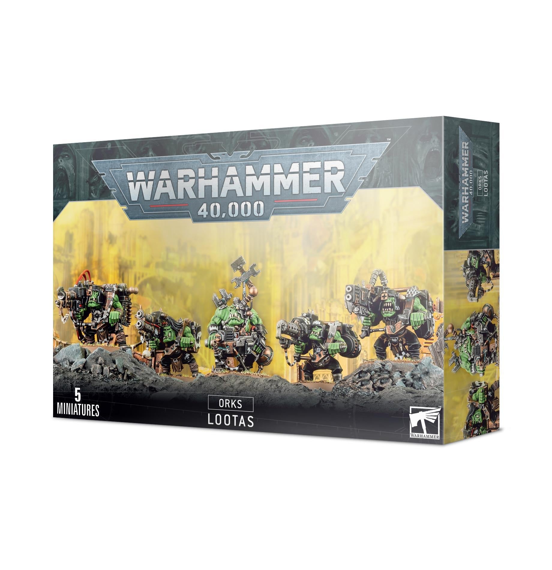 Warhammer 40,000 - Orks: Lootas - The Feisty Goblin Gamehouse -