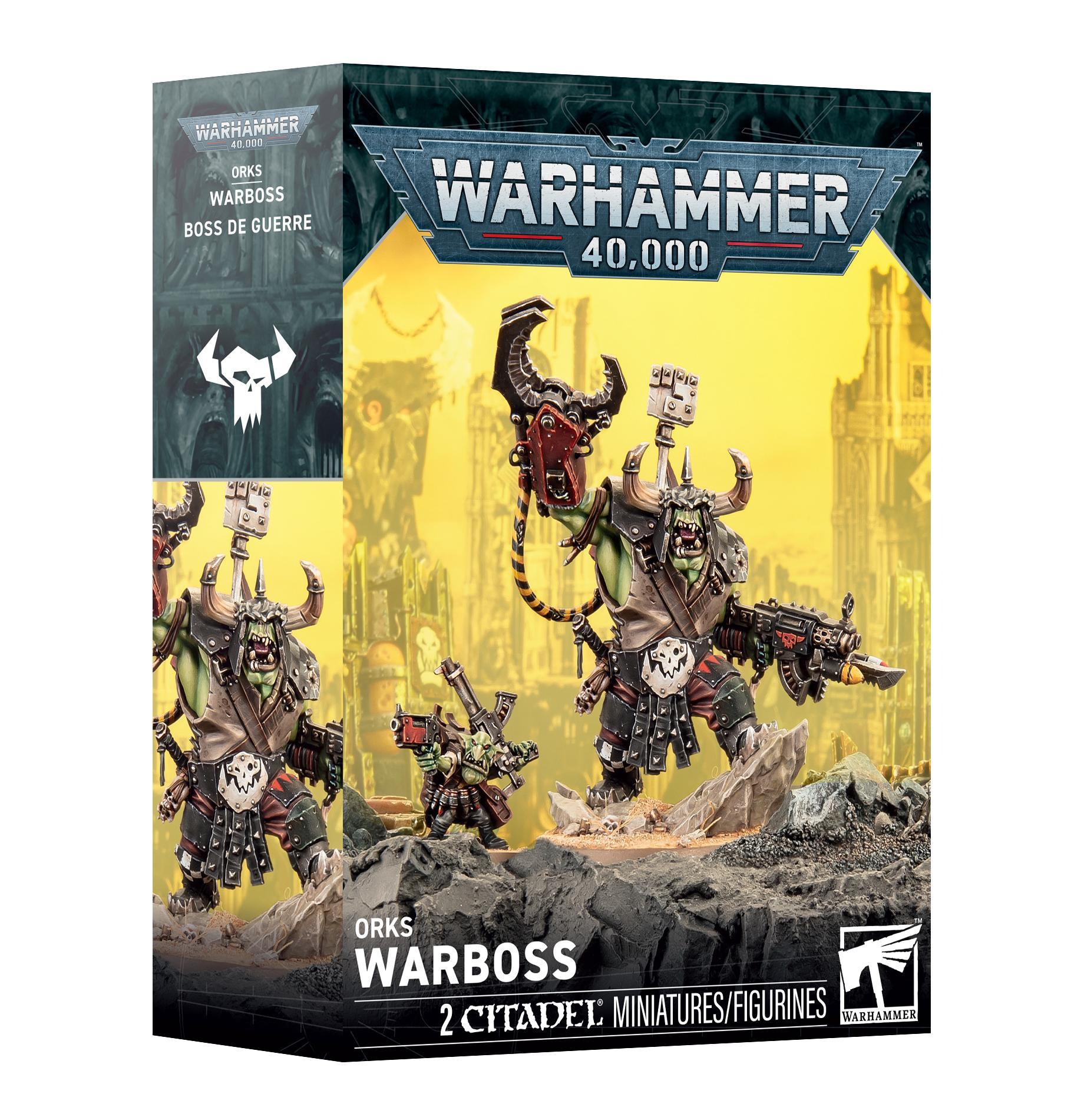 Warhammer 40,000 - Orks: Warboss - The Feisty Goblin Gamehouse -