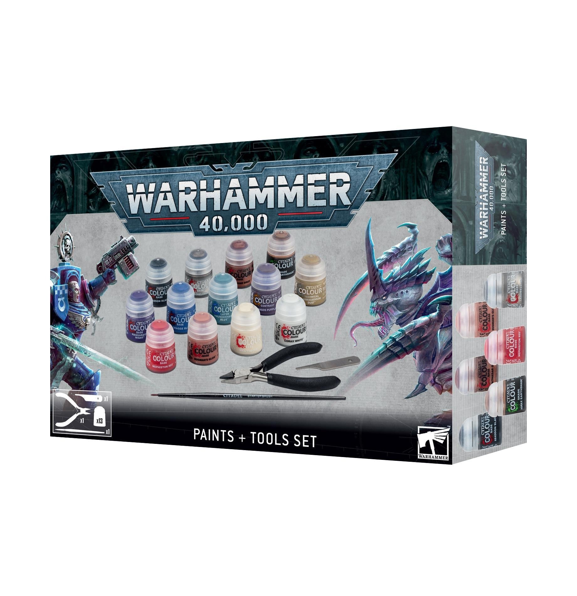 Warhammer 40,000 - Paints + Tools - The Feisty Goblin Gamehouse -