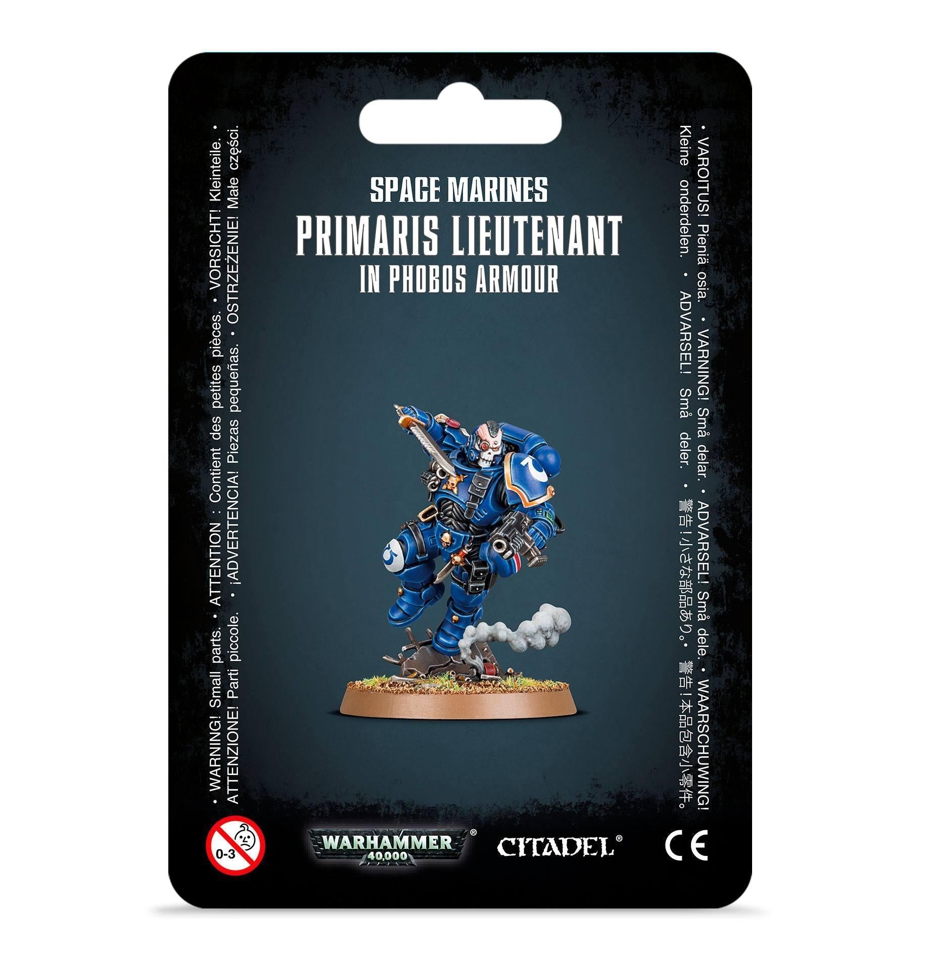 Warhammer 40,000 - Primaris Lieutenant In Reiver Armour - The Feisty Goblin Gamehouse -