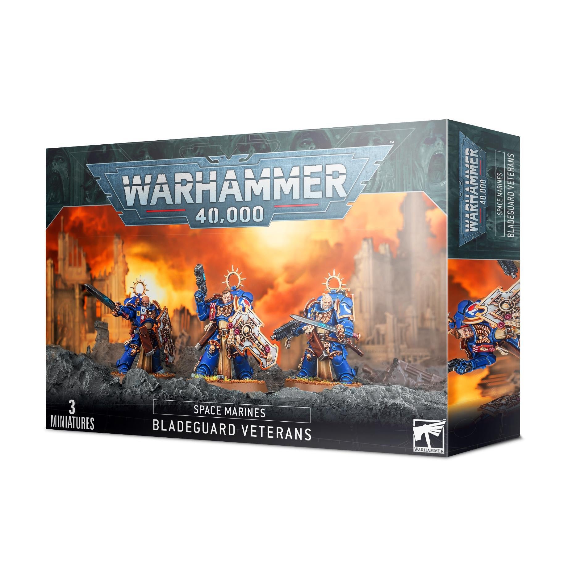 Warhammer 40,000 - Space Marines: Bladeguard Veterans - The Feisty Goblin Gamehouse -