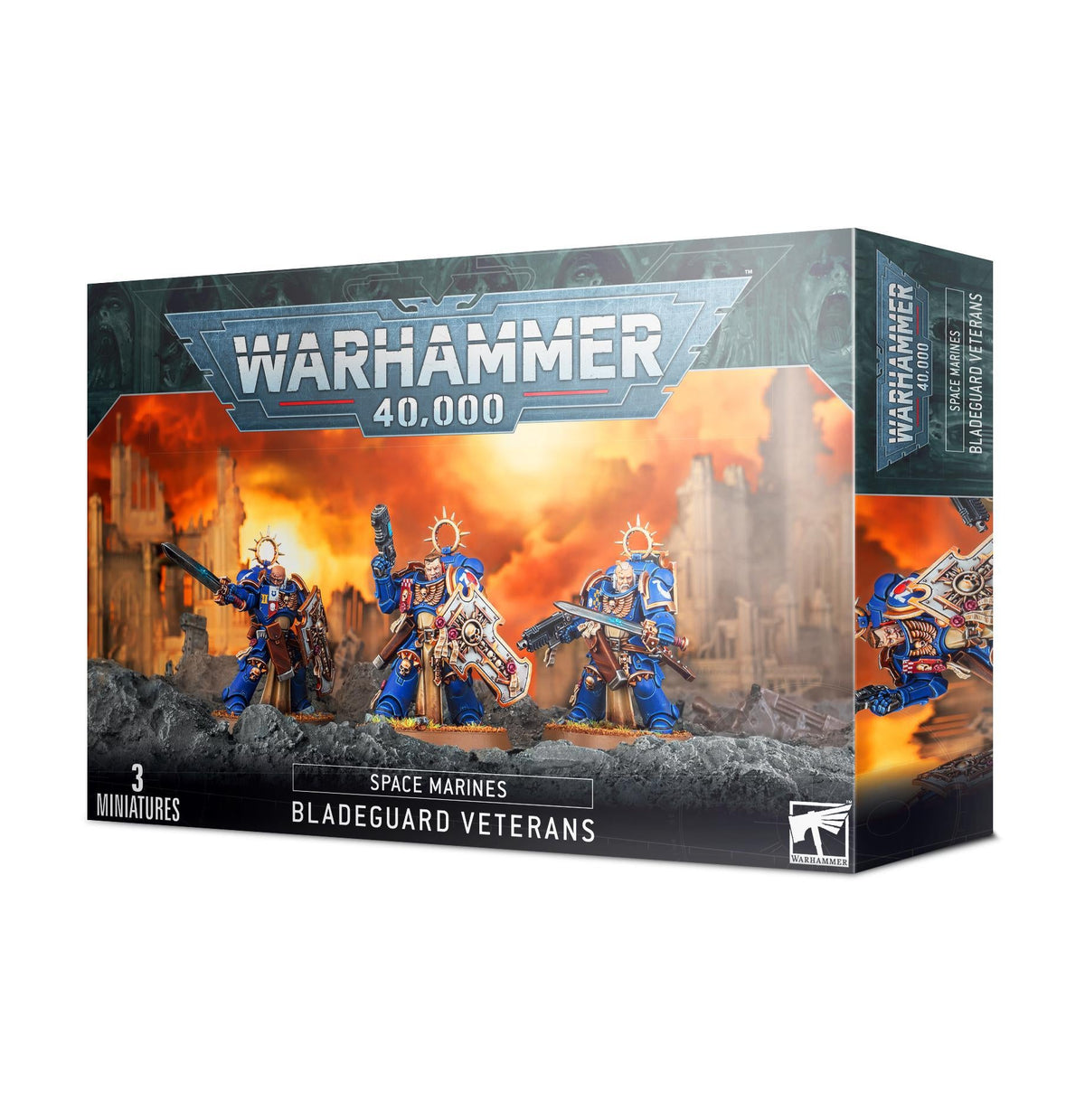 Warhammer 40,000 - Space Marines: Bladeguard Veterans - The Feisty Goblin Gamehouse -