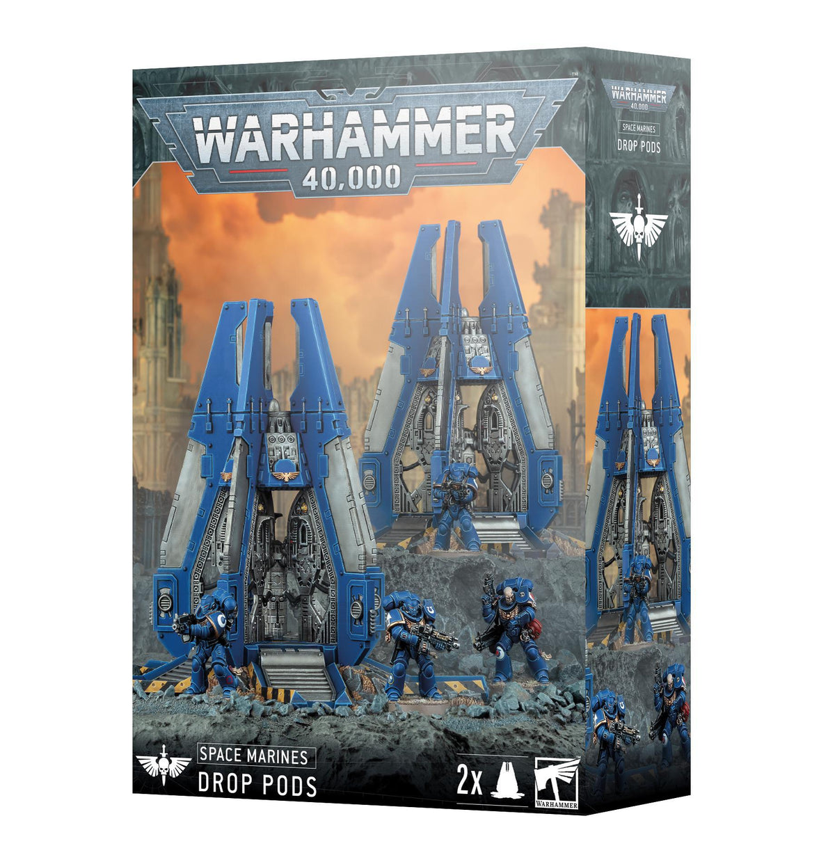 Warhammer 40,000 - Space Marines: Drop Pods - The Feisty Goblin Gamehouse -