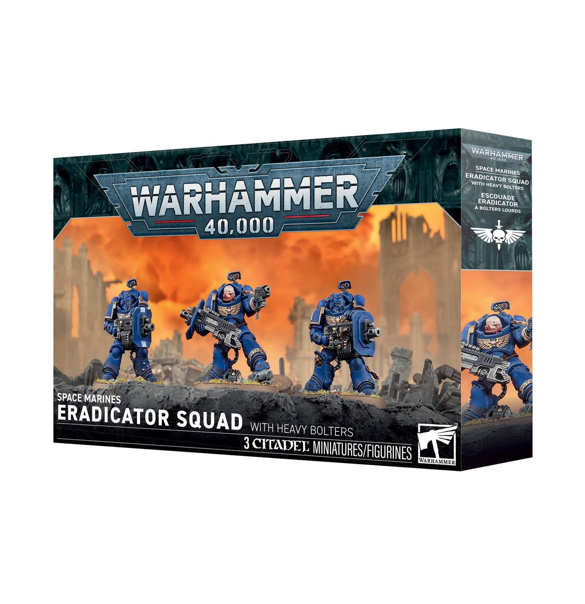 Warhammer 40,000 - Space Marines: Eradicator Squad With Heavy Bolters - The Feisty Goblin Gamehouse -