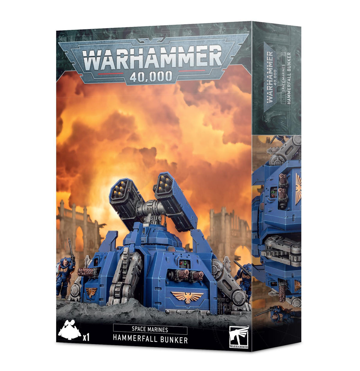 Warhammer 40,000 - Space Marines: Hammerfall Bunker - The Feisty Goblin Gamehouse -