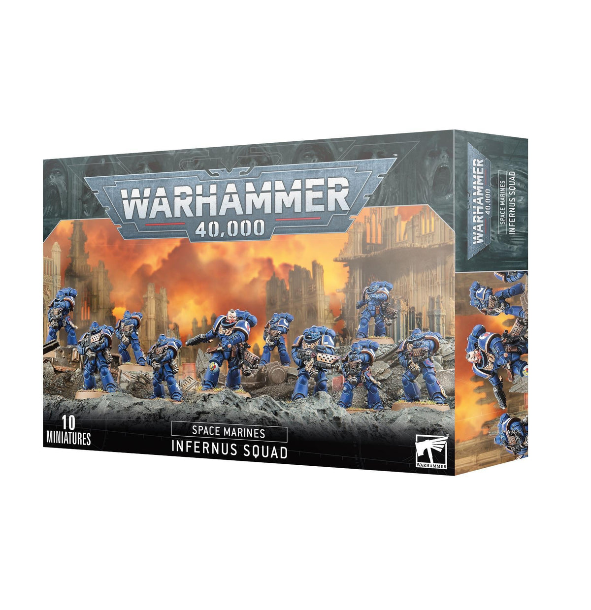 Warhammer 40,000 - Space Marines: Infernus Squad - The Feisty Goblin Gamehouse -