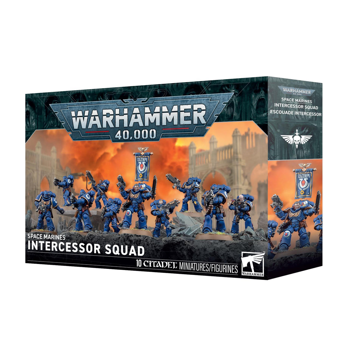 Warhammer 40,000 - Space Marines: Intercessor Squad - The Feisty Goblin Gamehouse -