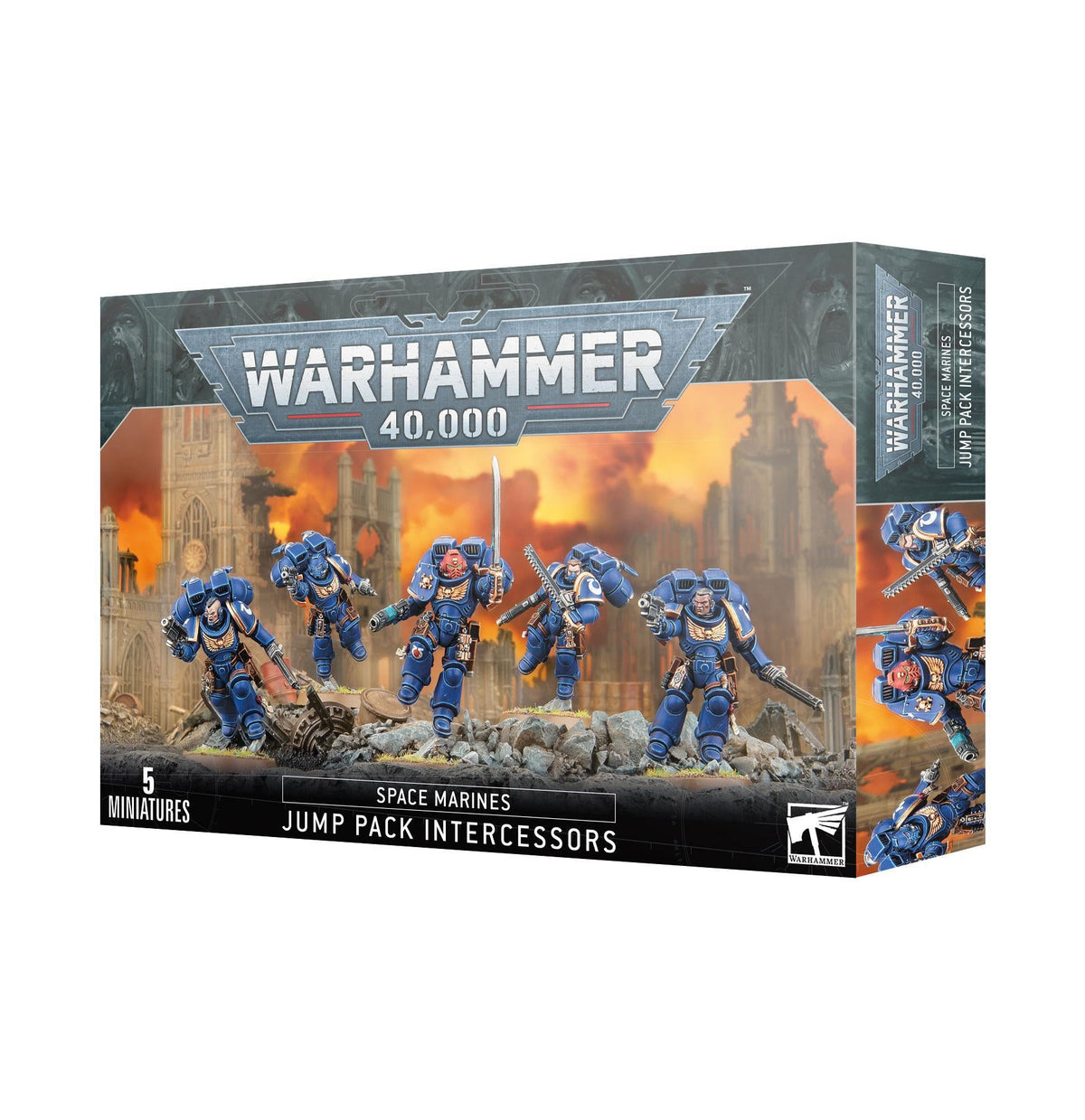 Warhammer 40,000 - Space Marines: Jump Pack Intercessors - The Feisty Goblin Gamehouse -
