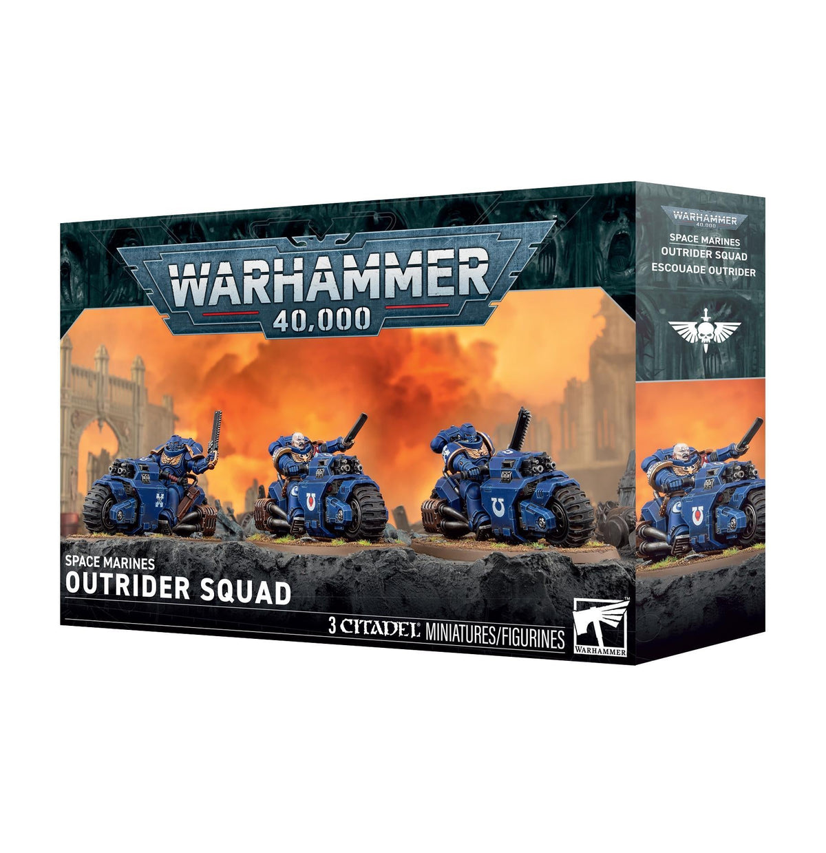 Warhammer 40,000 - Space Marines: Outrider Squad - The Feisty Goblin Gamehouse -