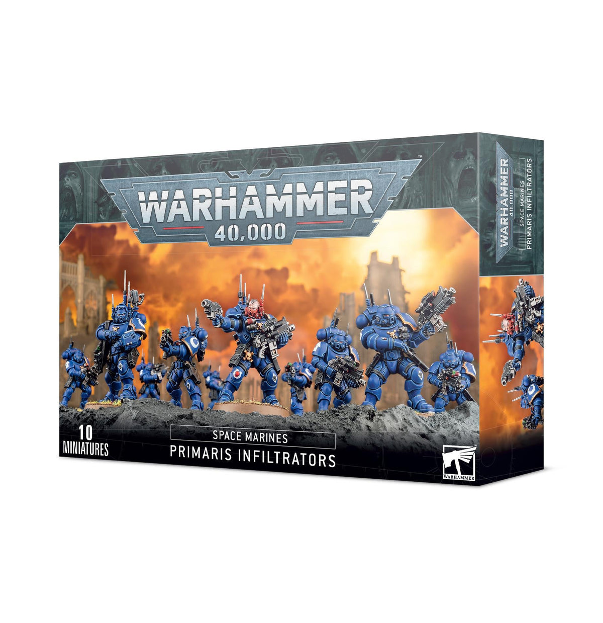 Warhammer 40,000 - Space Marines: Primaris Infiltrators - The Feisty Goblin Gamehouse -