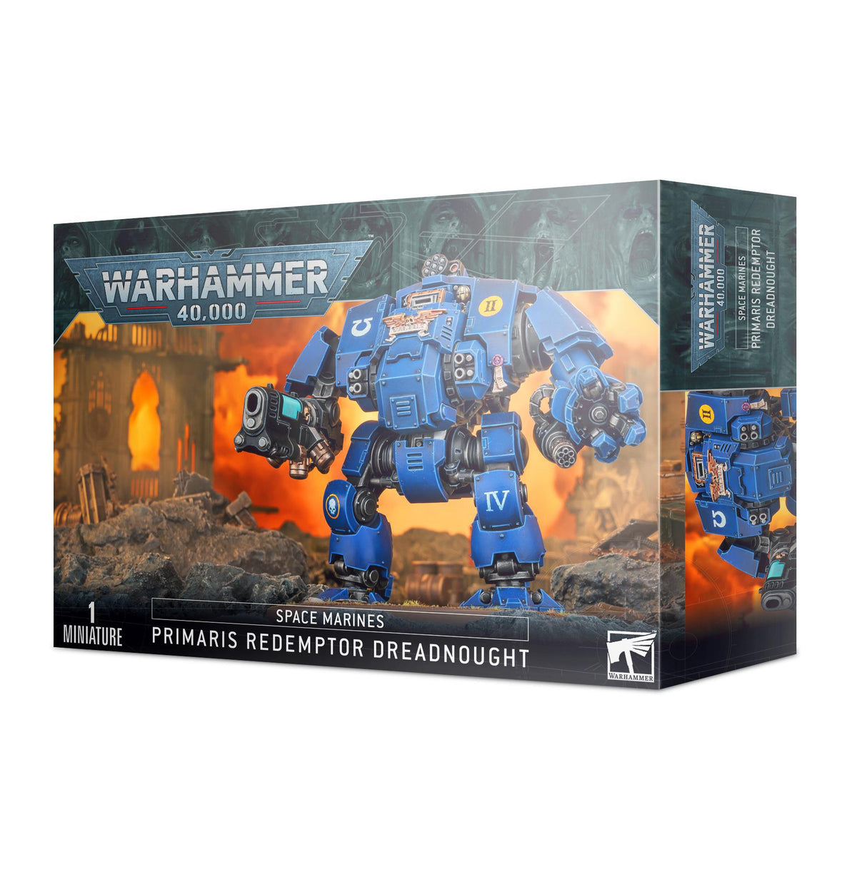 Warhammer 40,000 - Space Marines: Primaris Redemptor Dreadnought - The Feisty Goblin Gamehouse -